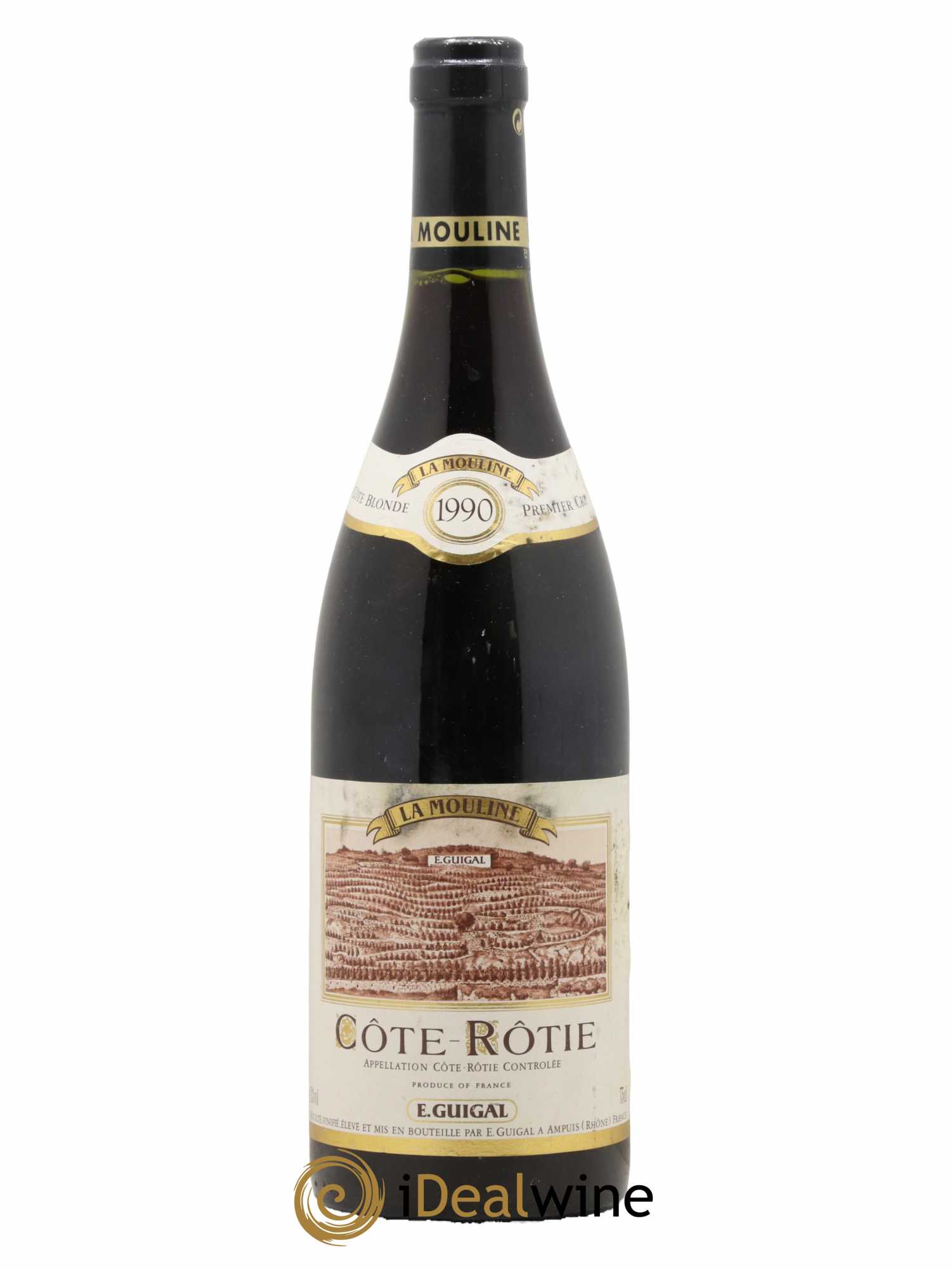 Côte-Rôtie La Mouline Guigal 1990 - Lot de 1 bouteille - 0