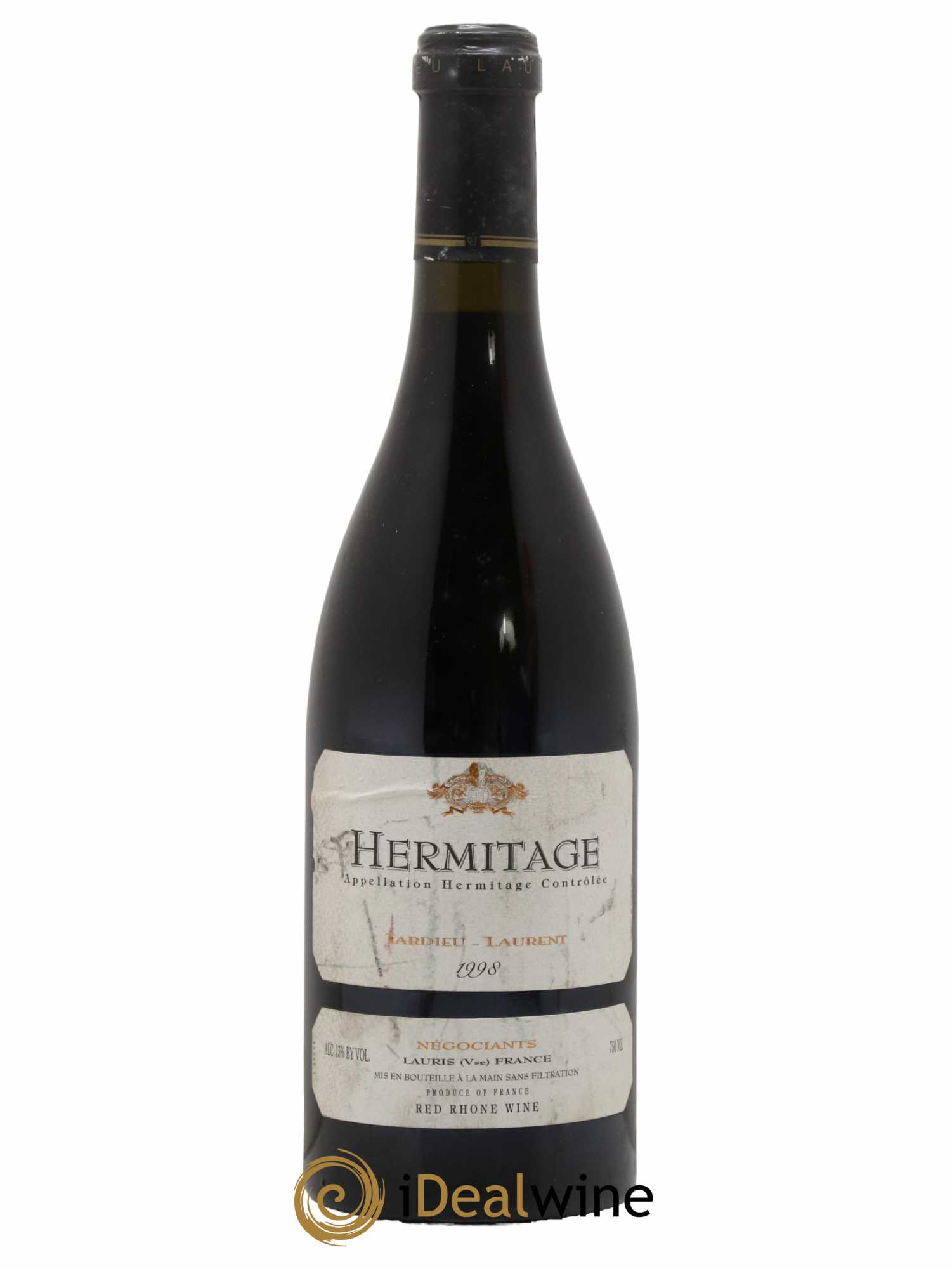 Hermitage Maison Tardieu-Laurent 1998 - Lot de 1 bouteille - 0