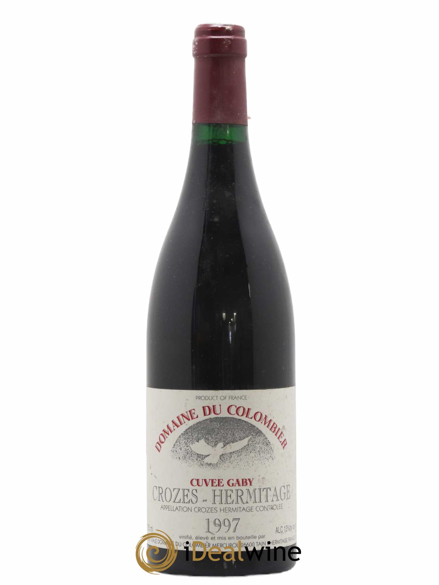 Crozes-Hermitage Cuvée Gaby Colombier (Domaine du) 1997 - Lot de 1 bouteille - 0