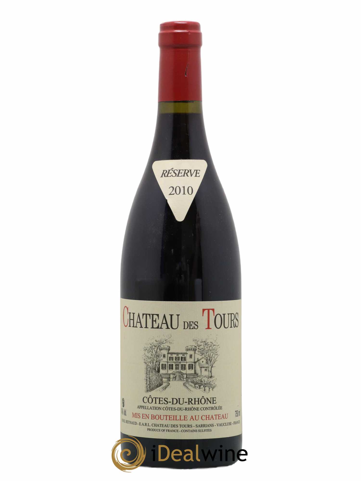 Côtes-du-Rhône Château des Tours Emmanuel Reynaud 2010 - Lot de 1 bouteille - 0