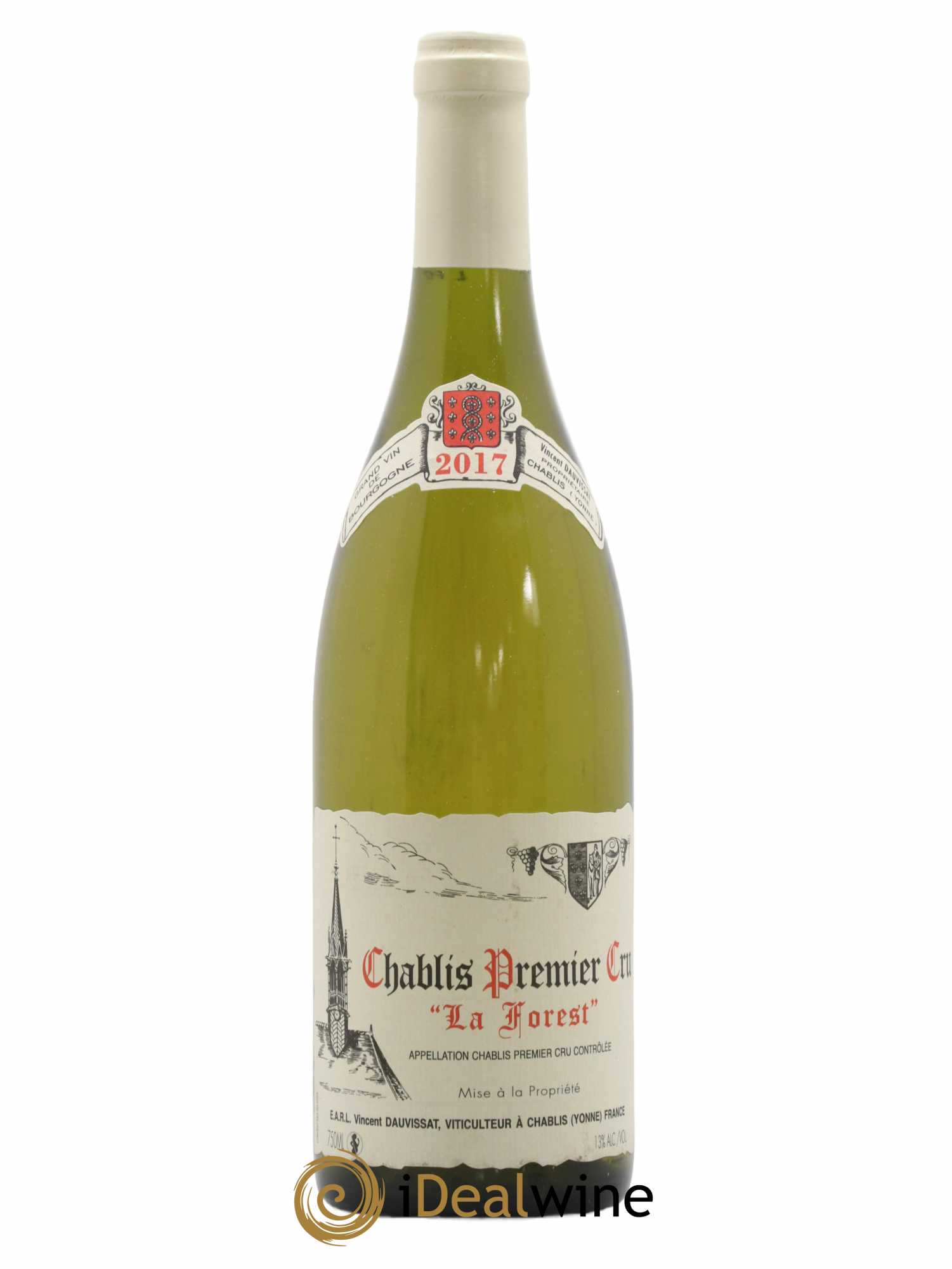 Chablis 1er Cru La Forest Vincent Dauvissat (Domaine) 2017 - Lot de 1 bouteille - 0