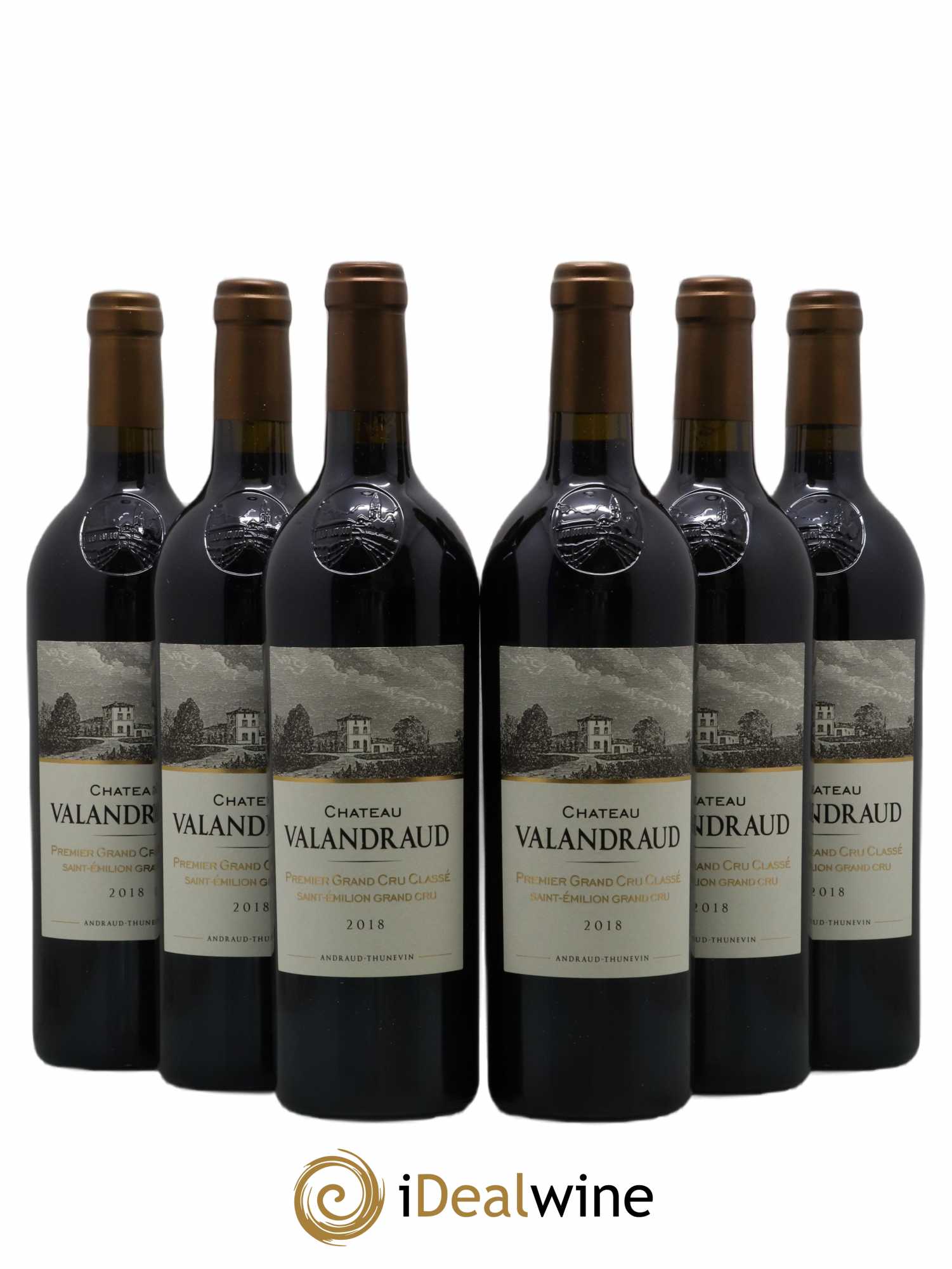 Château de Valandraud 2018 - Lot de 6 bouteilles - 0