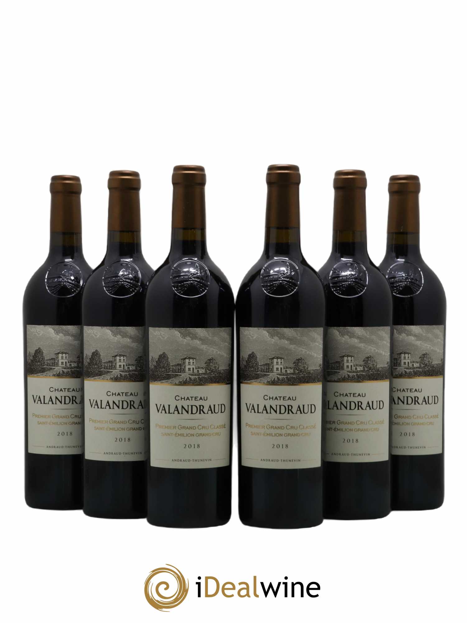 Château de Valandraud 2018 - Lot de 6 bouteilles - 0