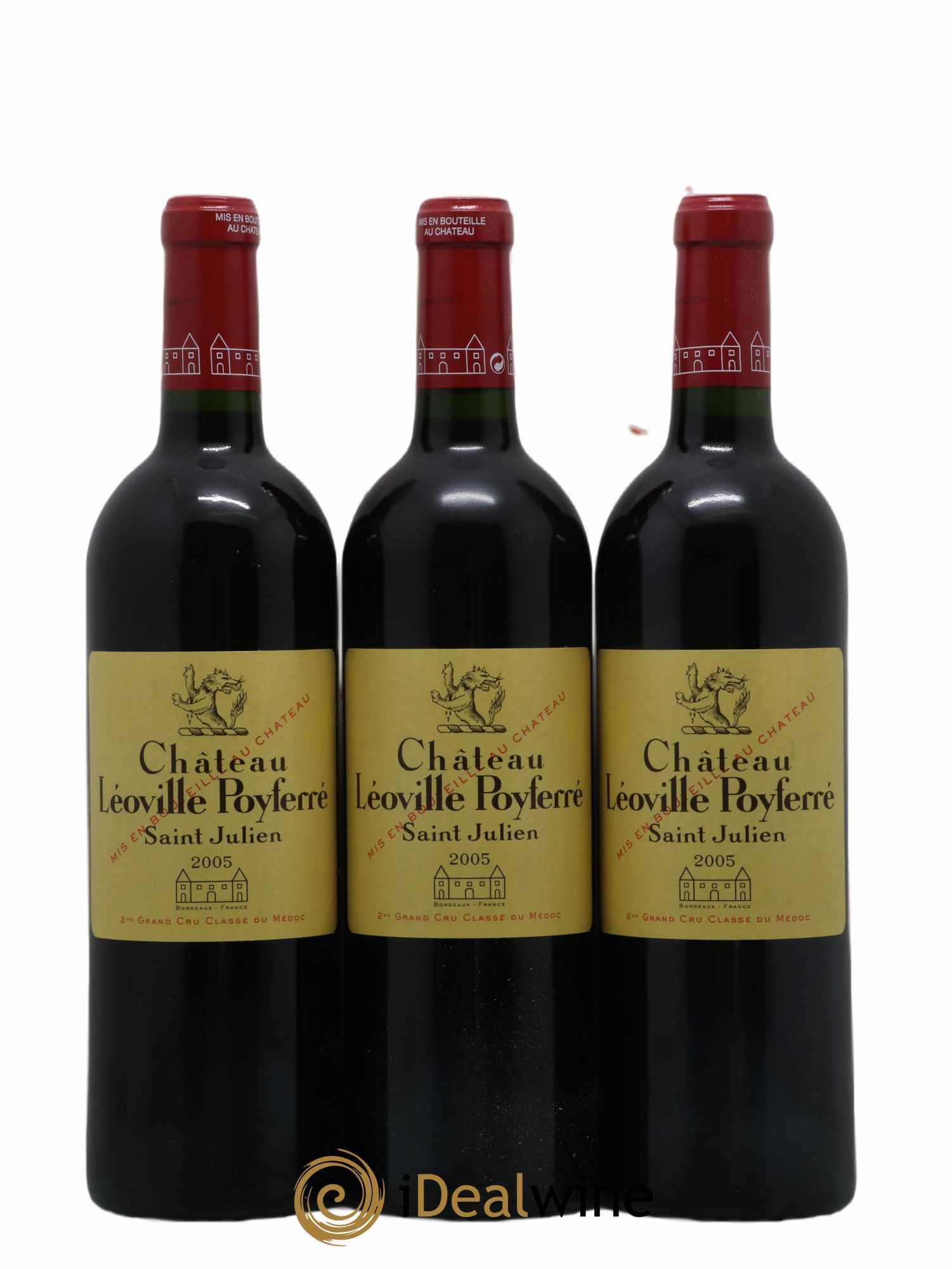 Château Léoville Poyferré 2ème Grand Cru Classé 2005 - Lot de 6 bouteilles - 2