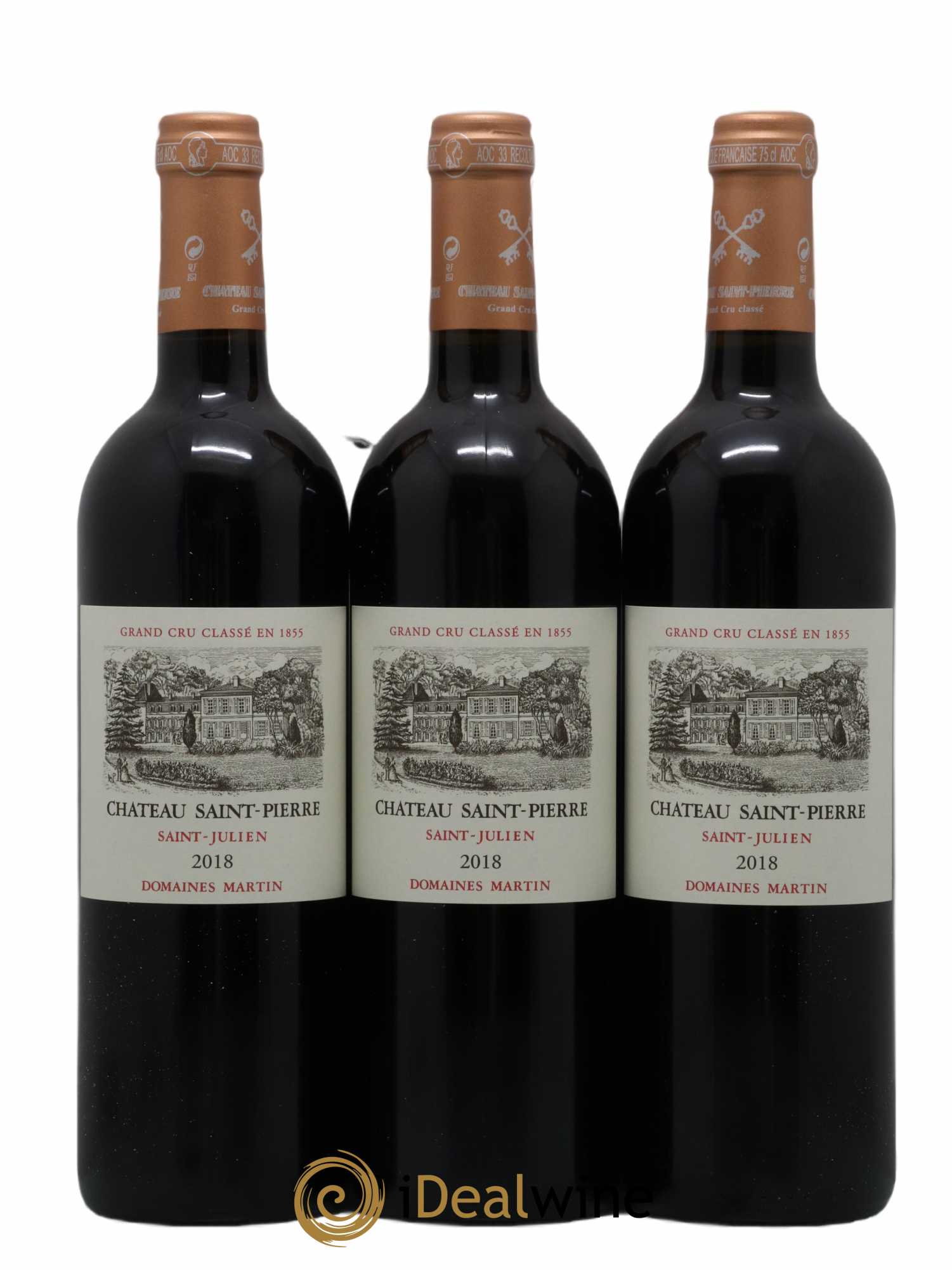 Château Saint-Pierre 4ème Grand Cru Classé 2018 - Lot de 12 bouteilles - 2