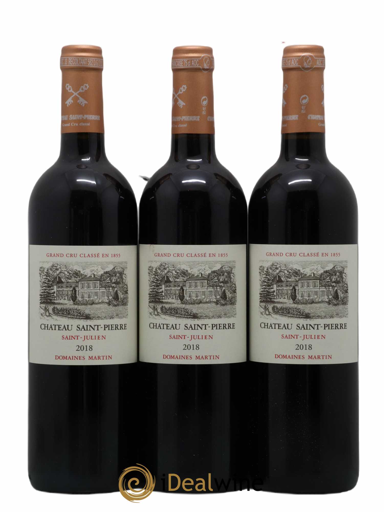 Château Saint-Pierre 4ème Grand Cru Classé 2018 - Lot de 12 bouteilles - 3