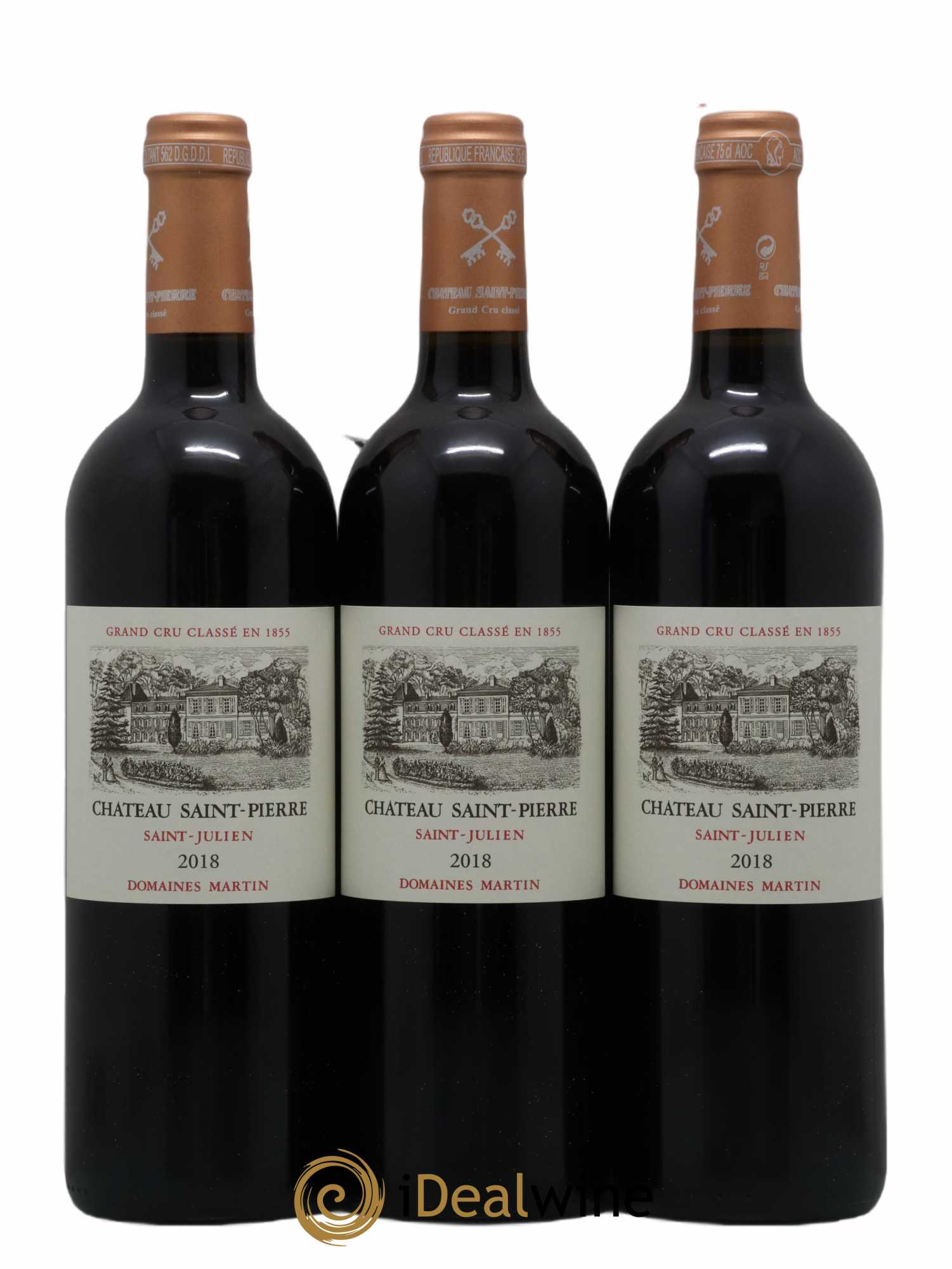 Château Saint-Pierre 4ème Grand Cru Classé 2018 - Lot de 12 bouteilles - 4
