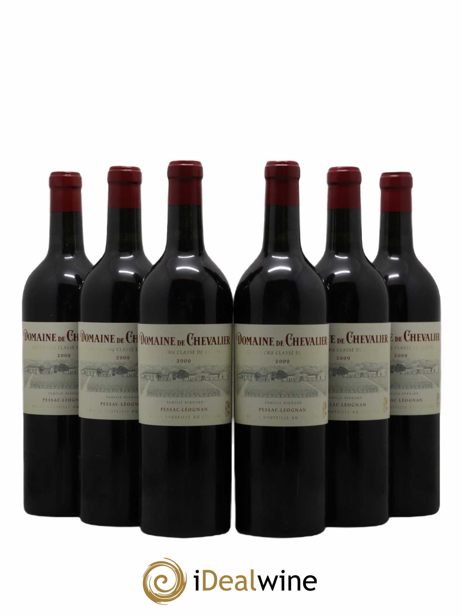 Domaine de Chevalier Cru Classé de Graves 2009 - Lot de 6 bouteilles - 0
