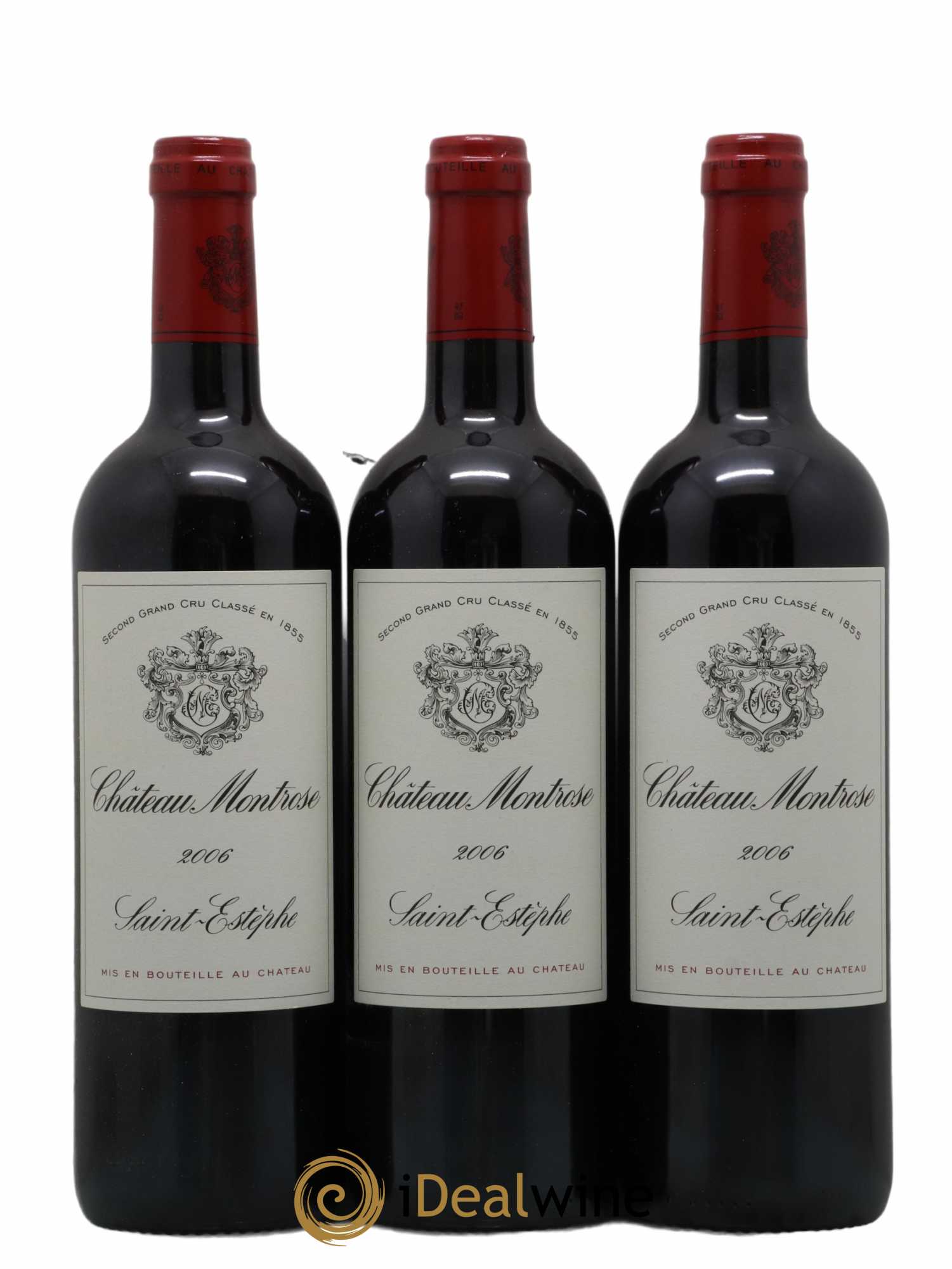 Château Montrose 2ème Grand Cru Classé 2006 - Lot de 6 bouteilles - 1