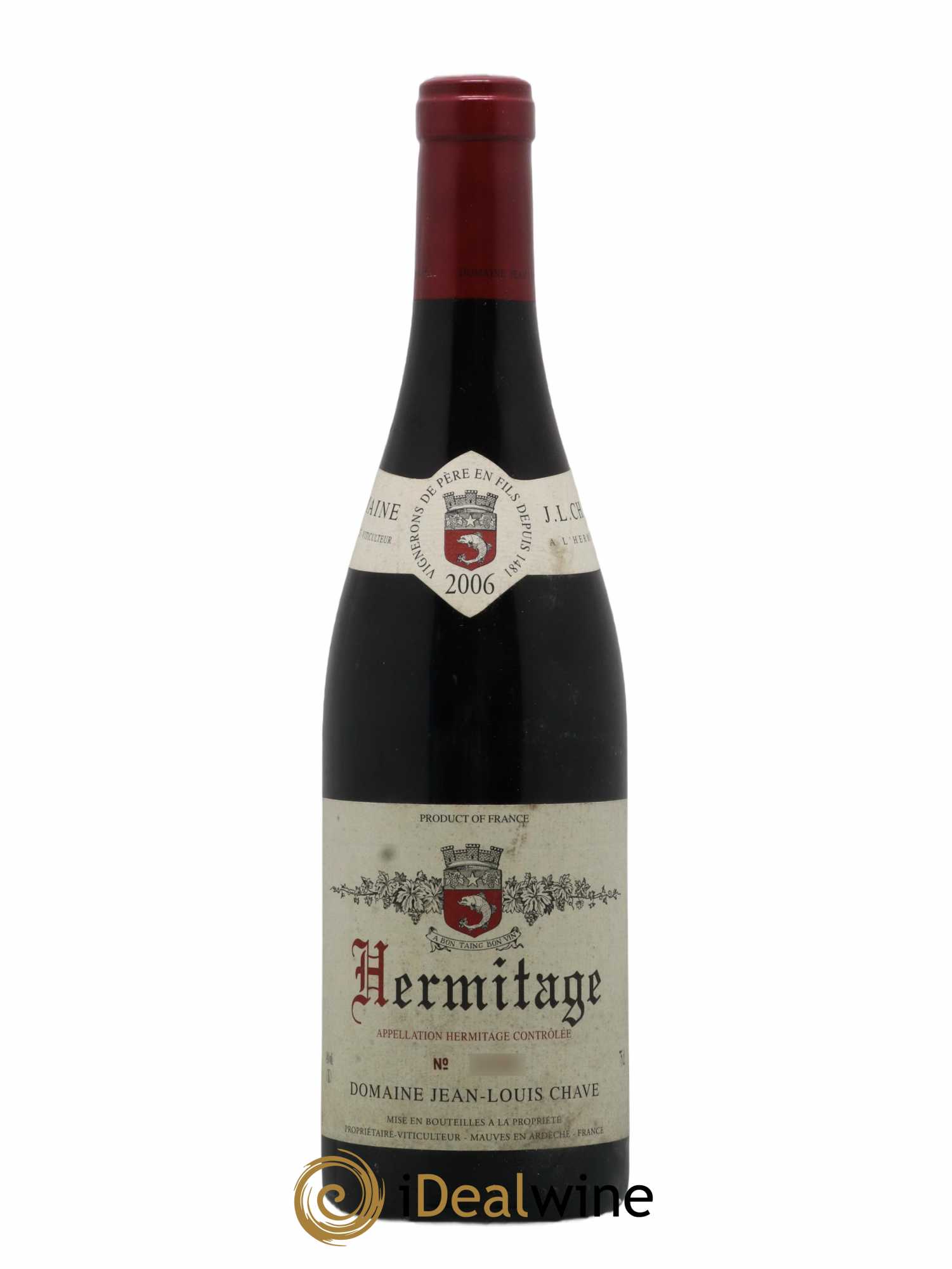 Hermitage Jean-Louis Chave 2006 - Lot de 1 bouteille - 0