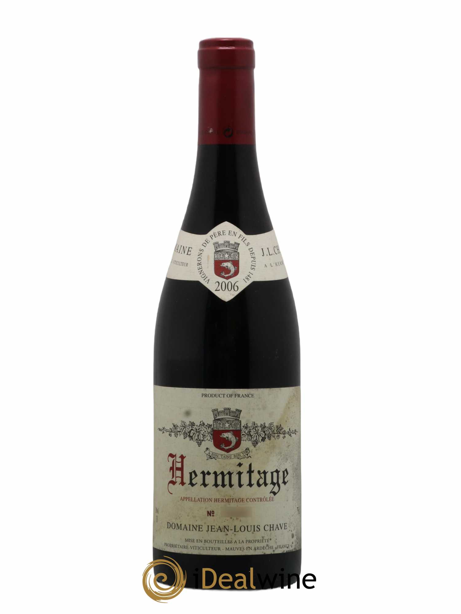 Hermitage Jean-Louis Chave 2006 - Lot de 1 bouteille - 0