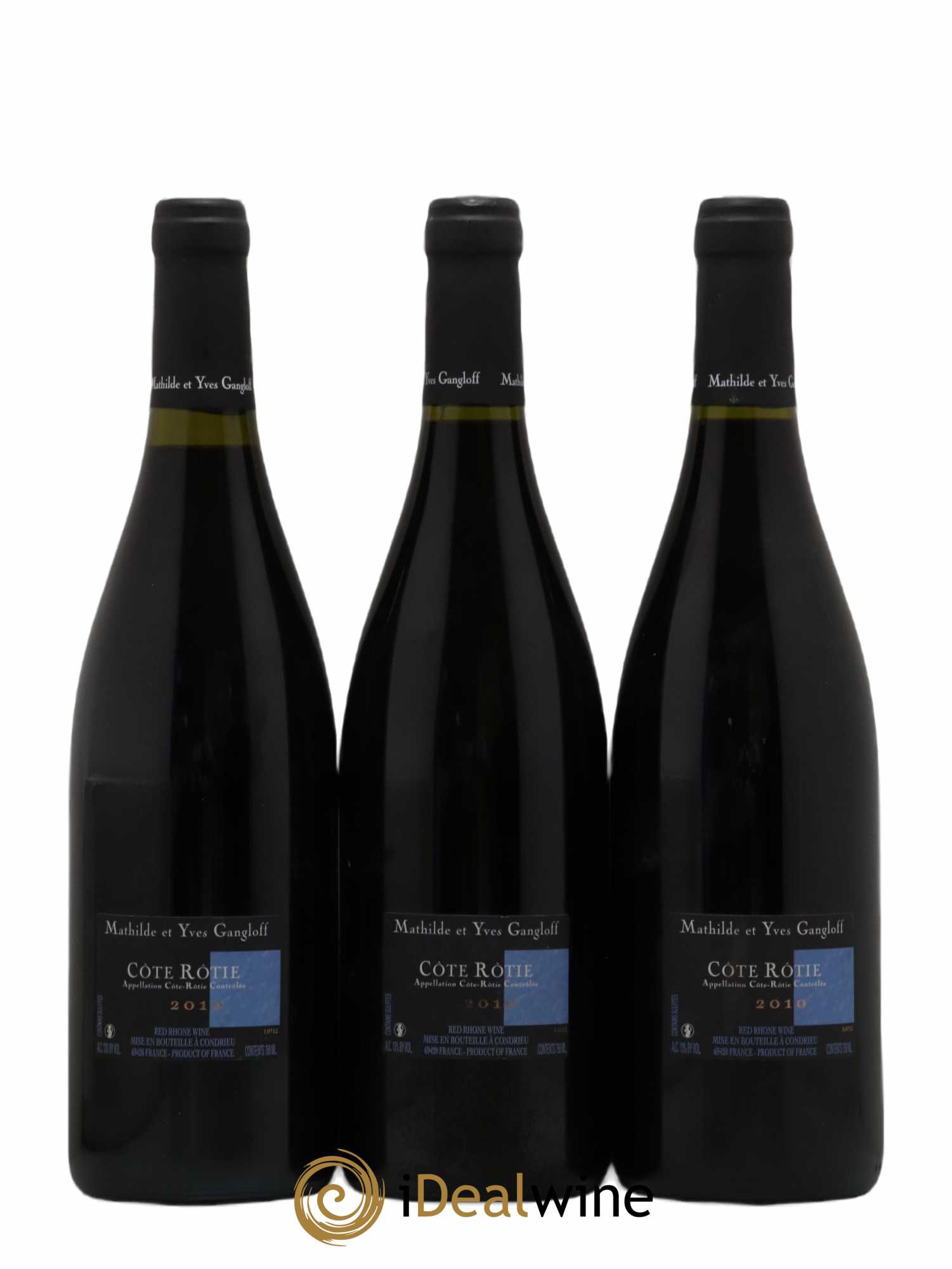 Côte-Rôtie La Barbarine Gangloff (Domaine) 2010 - Lot de 3 bouteilles - 1