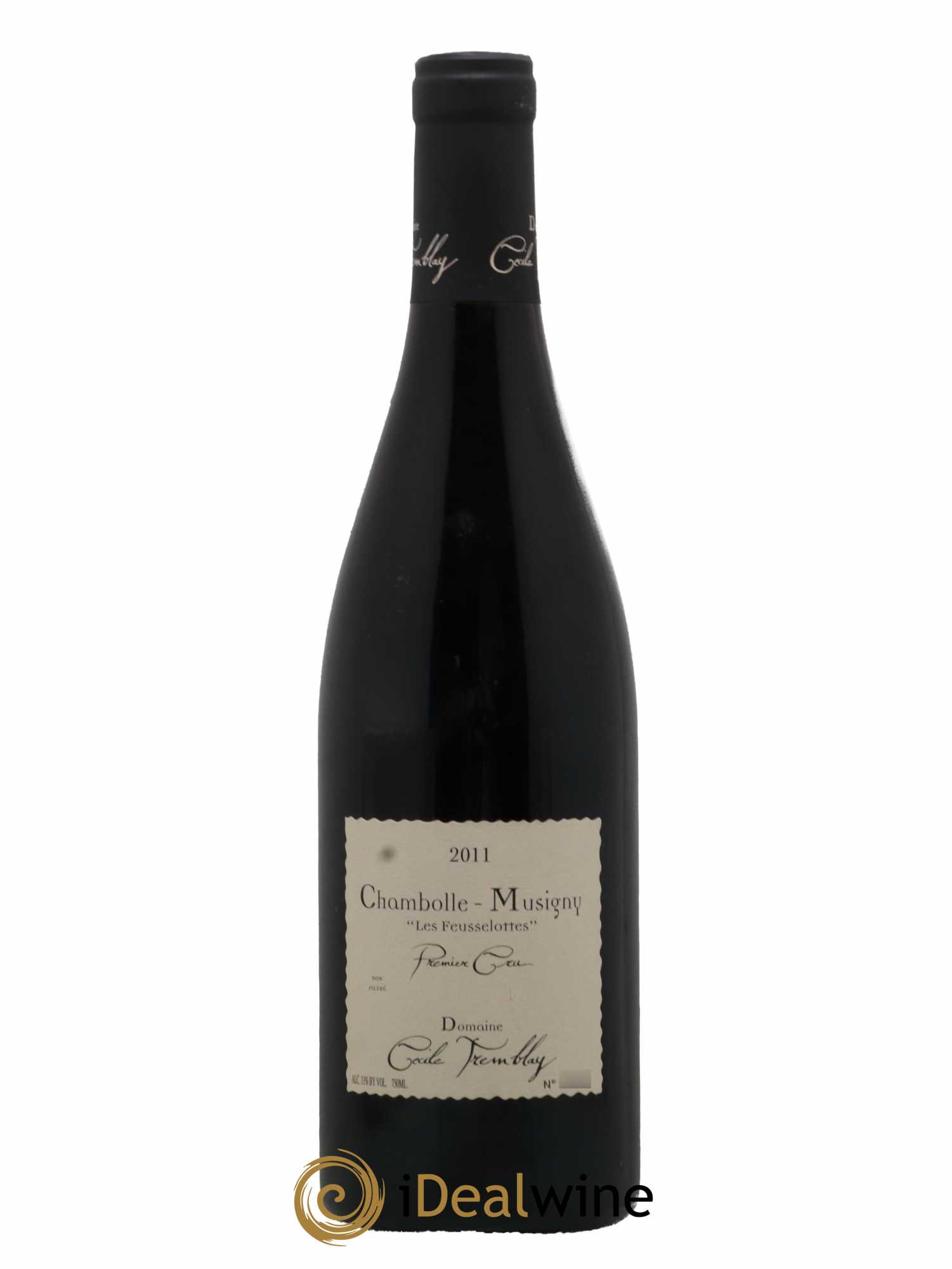 Chambolle-Musigny 1er Cru Les Feusselottes Cécile Tremblay 2011 - Lot de 1 bouteille - 0