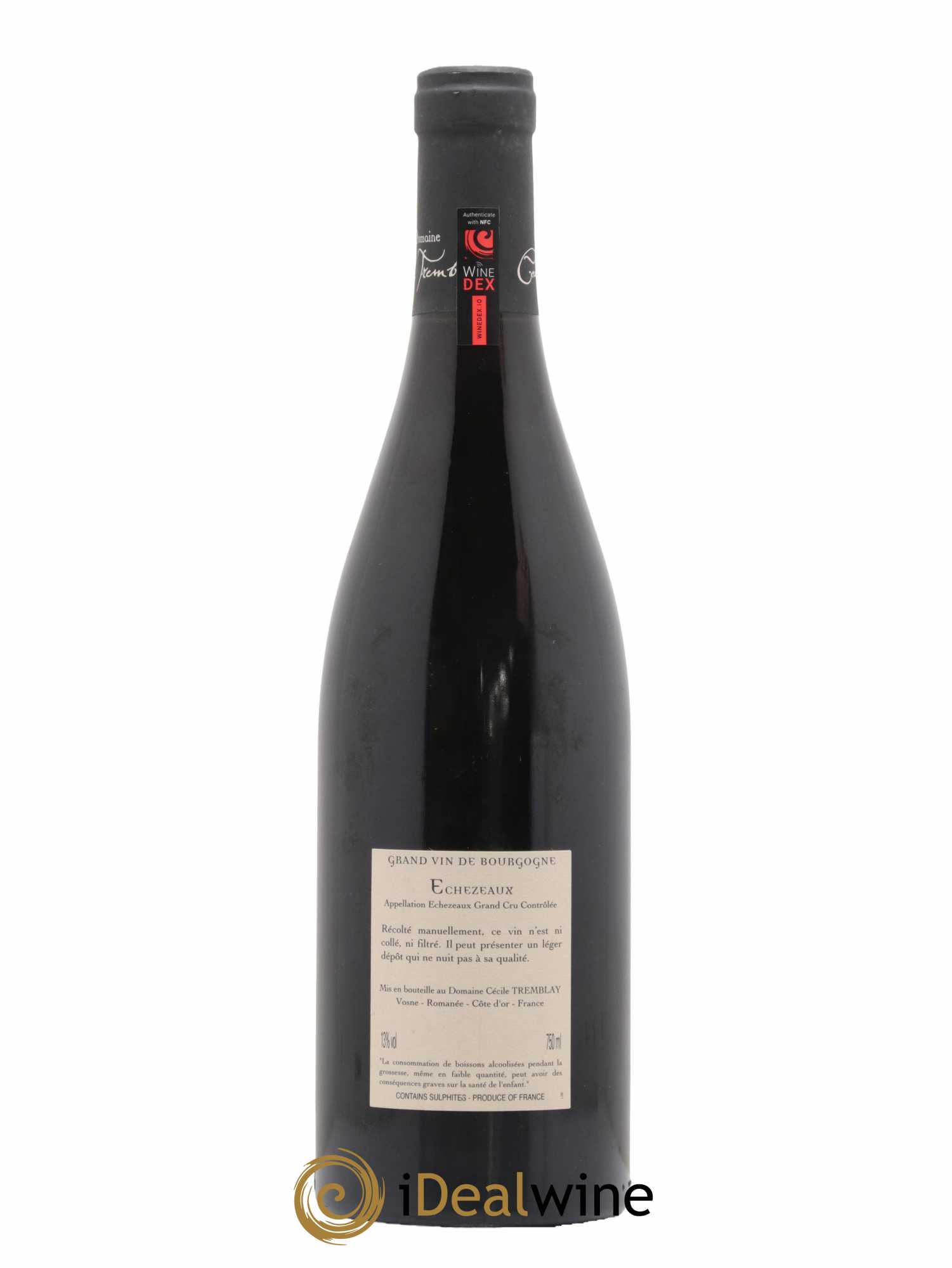 Echezeaux Grand Cru du dessus Cécile Tremblay 2010 - Lot de 1 bouteille - 1