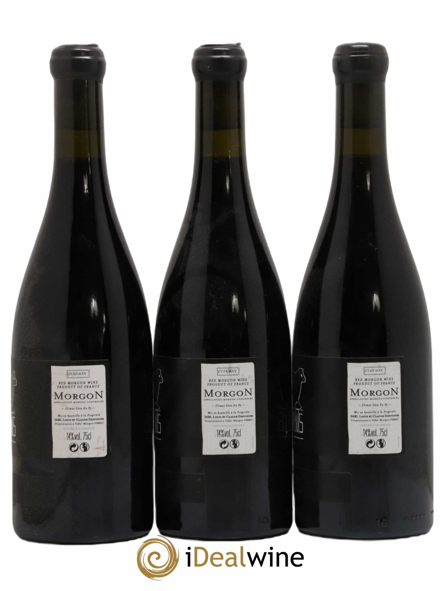 Morgon Javernières Les Impénitents Louis-Claude Desvignes 2019 - Lotto di 3 bottiglie - 1