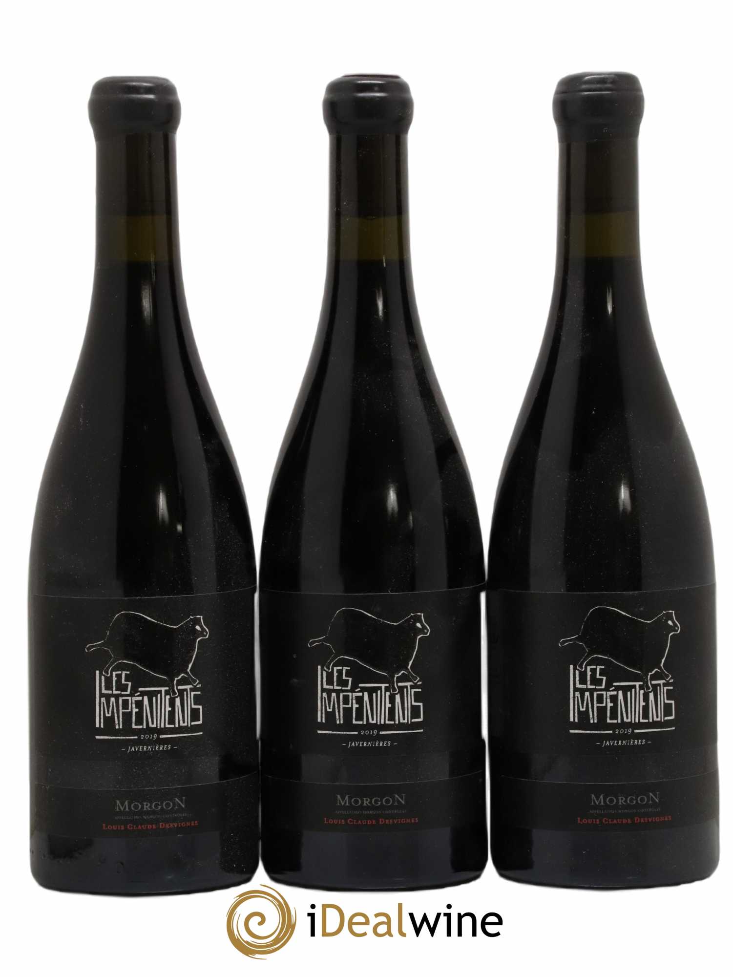 Morgon Javernières Les Impénitents Louis-Claude Desvignes 2019 - Lotto di 3 bottiglie - 0