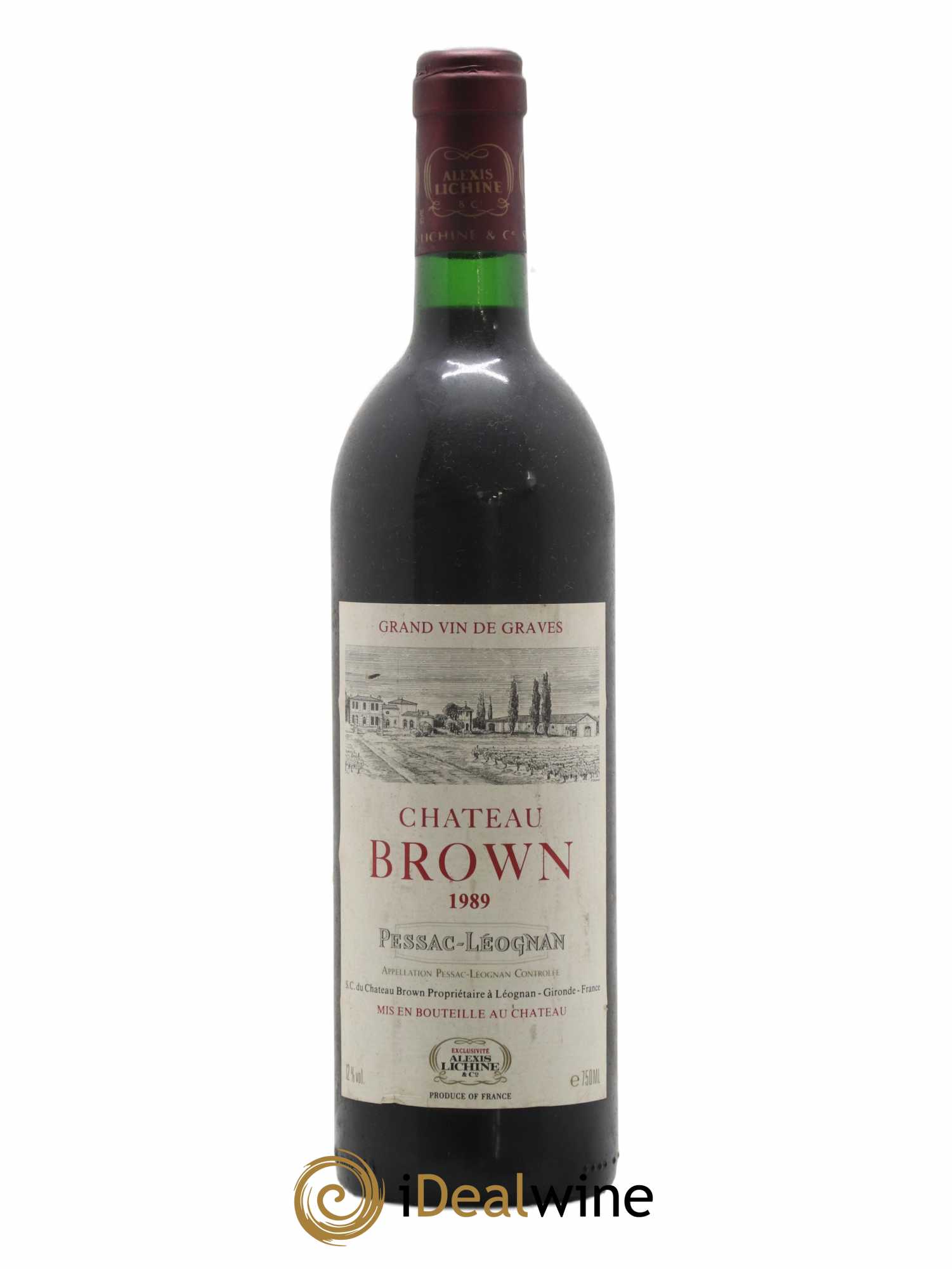 Château Brown 1989 - Lot de 1 bouteille - 0