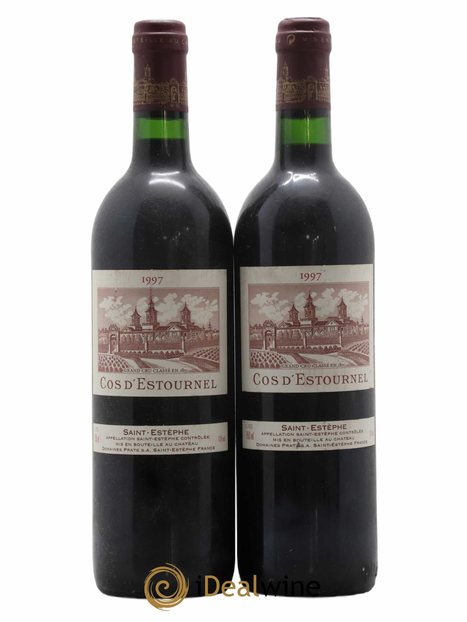 Cos d'Estournel 2ème Grand Cru Classé 1997 - Lot de 2 bouteilles - 0