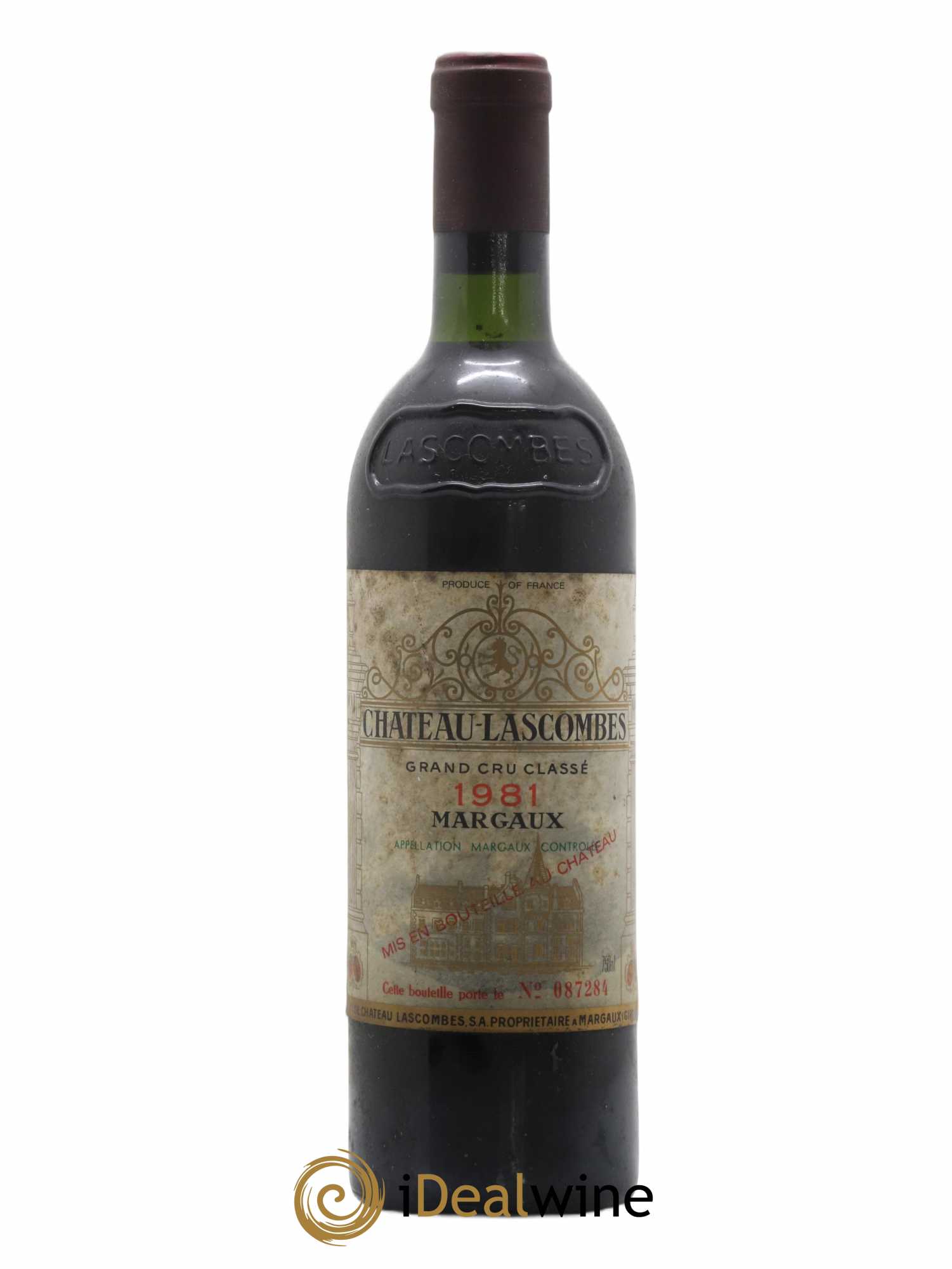 Château Lascombes 2ème Grand Cru Classé 1981 - Lot of 1 bottle - 0