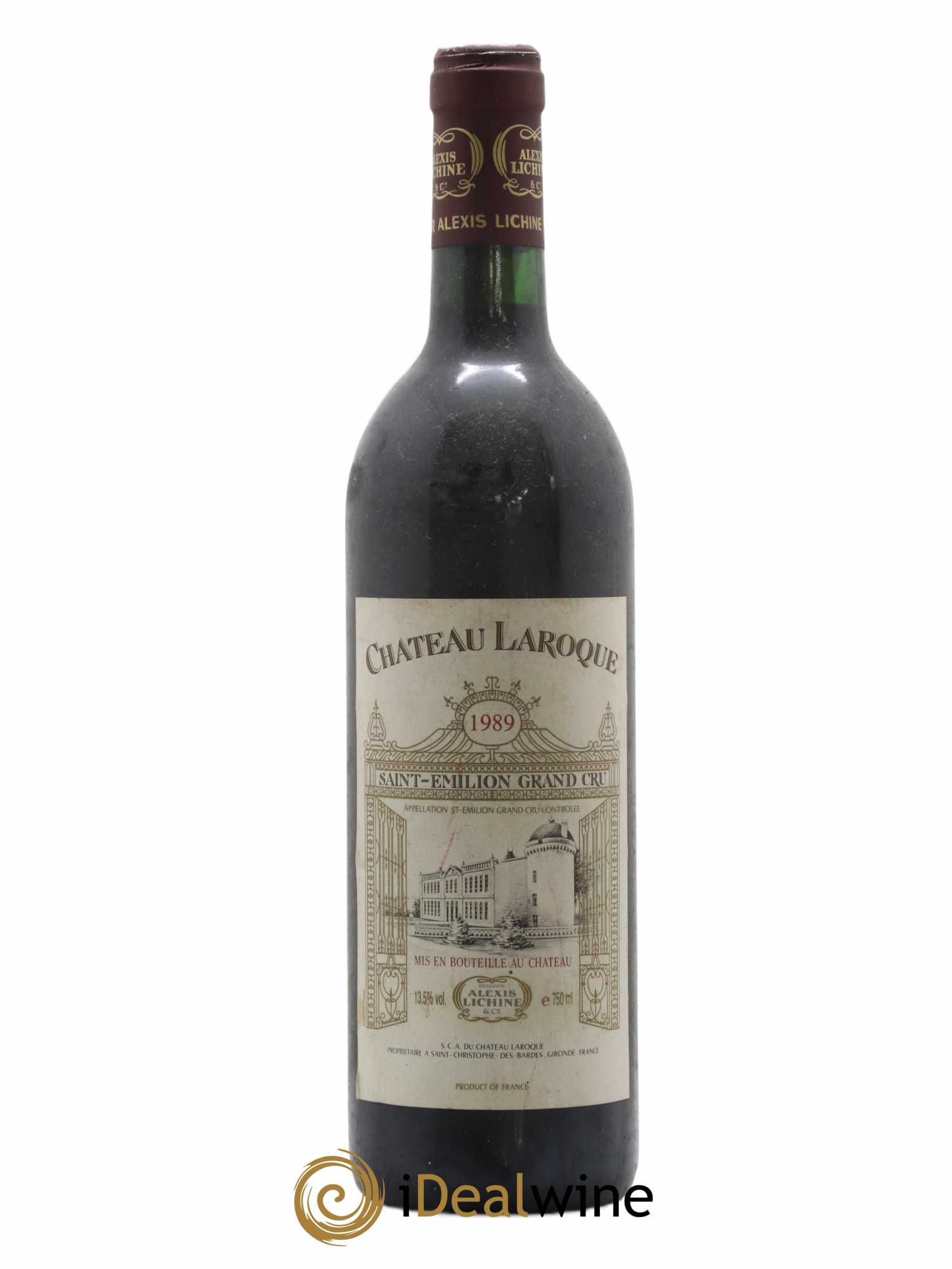 Château Laroque Grand Cru Classé 1989 - Lot de 1 bouteille - 0