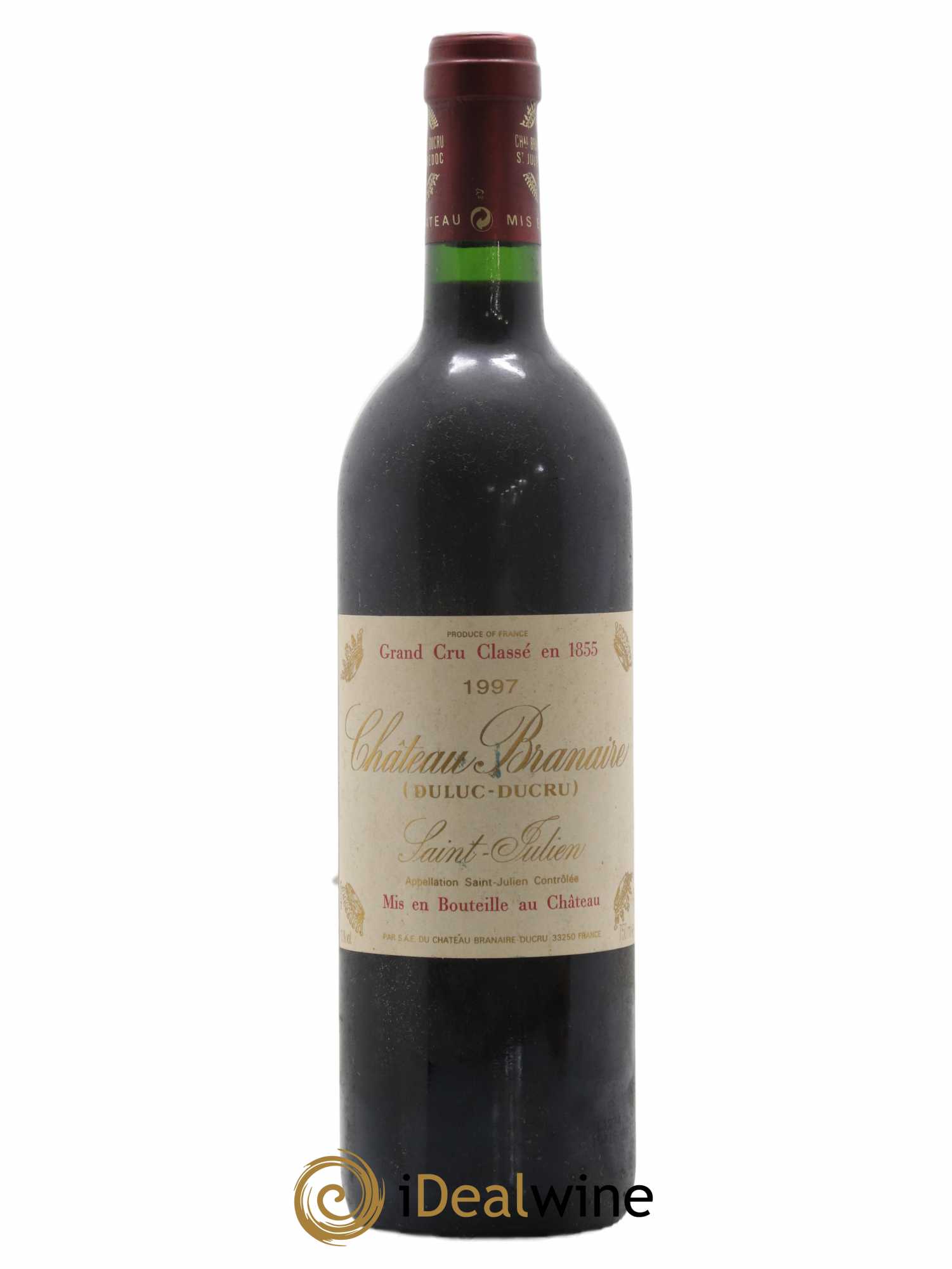 Château Branaire Ducru 4ème Grand Cru Classé 1997 - Lot de 1 bouteille - 0