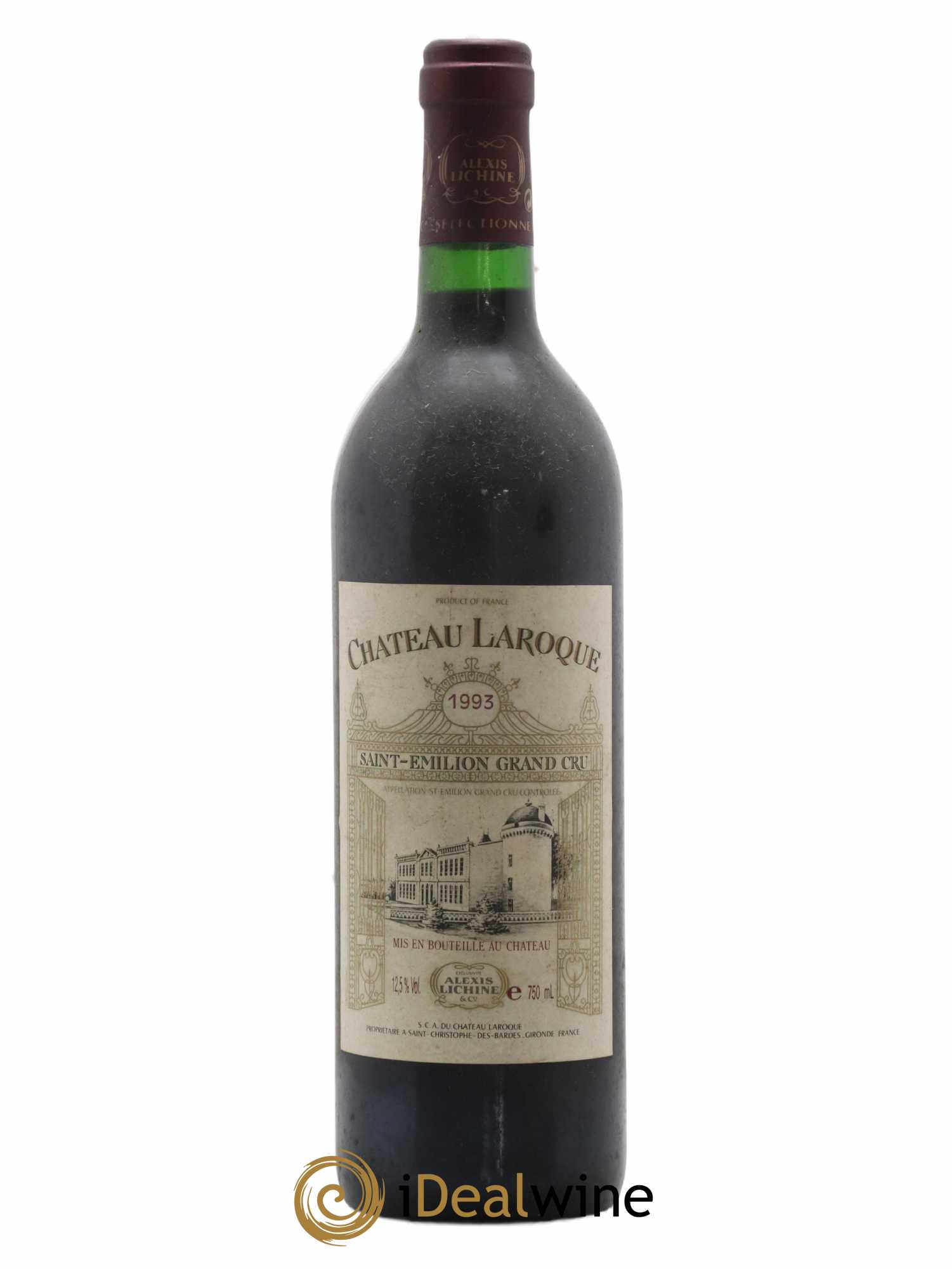 Château Laroque Grand Cru Classé 1993 - Lot de 1 bouteille - 0