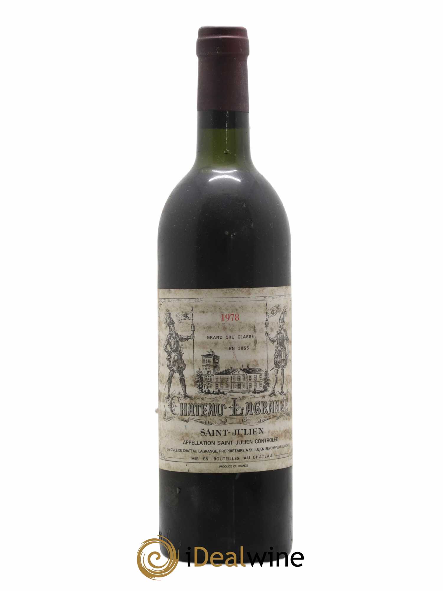 Château Lagrange 3ème Grand Cru Classé 1978 - Lot de 1 bouteille - 0