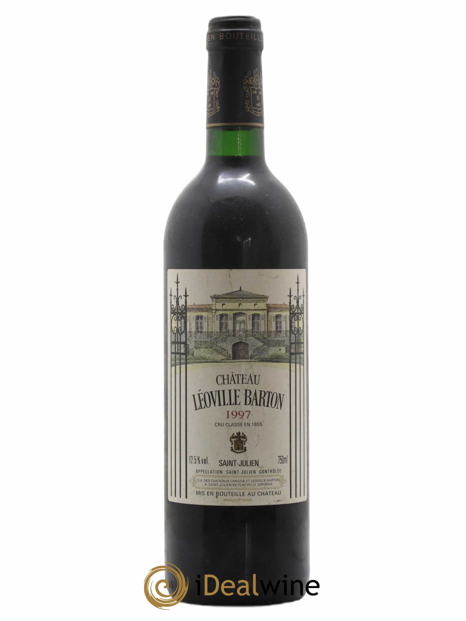 Château Léoville Barton 2ème Grand Cru Classé 1997 - Lot de 1 bouteille - 0