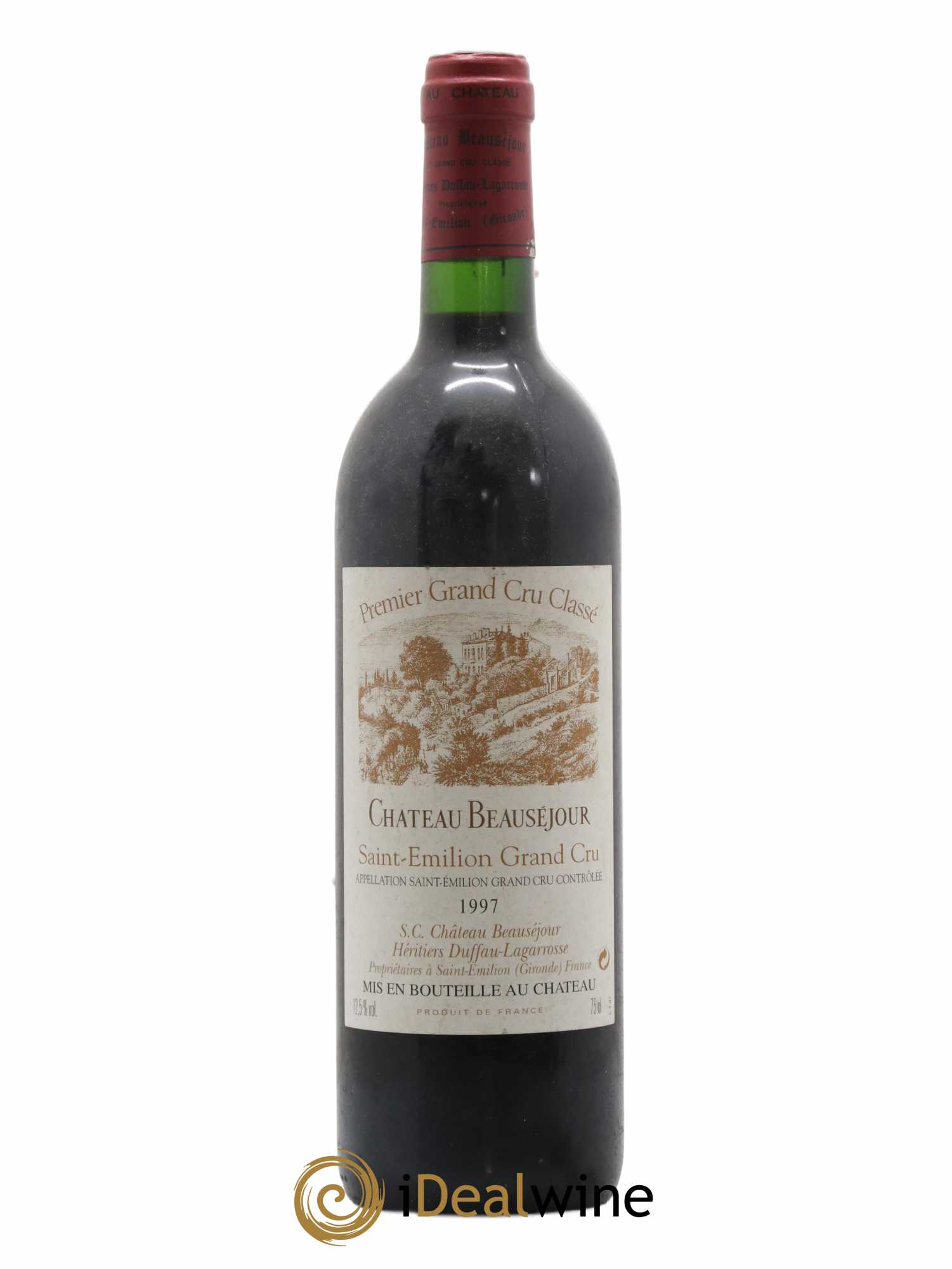 Château Beauséjour (Duffau-Lagarrosse) 1er Grand Cru Classé B 1997 - Lot de 1 bouteille - 0