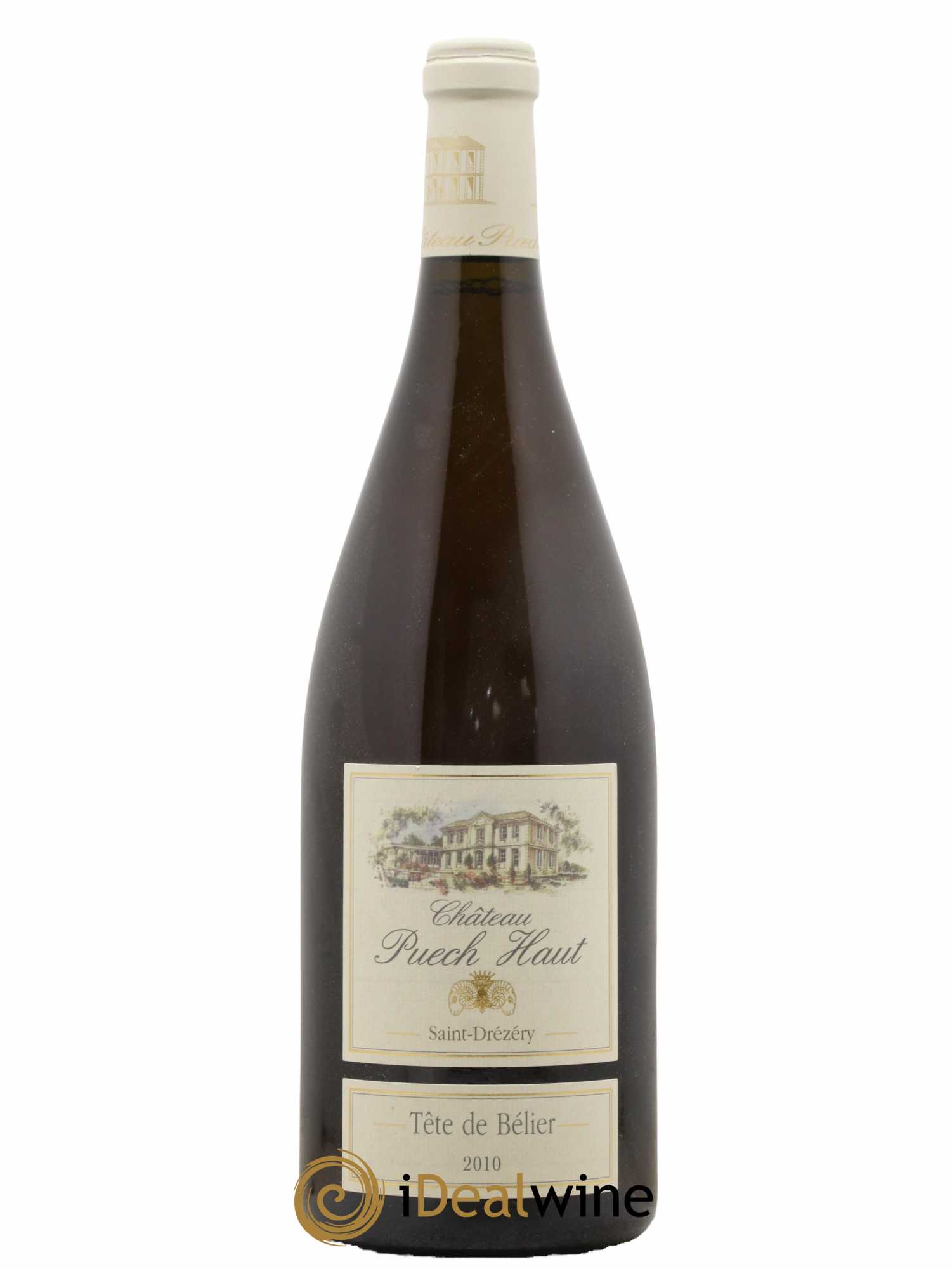Languedoc Saint-Drézéry Château Puech-Haut Tête De Bélier Gérard Bru 2010 - Lot de 1 magnum - 0