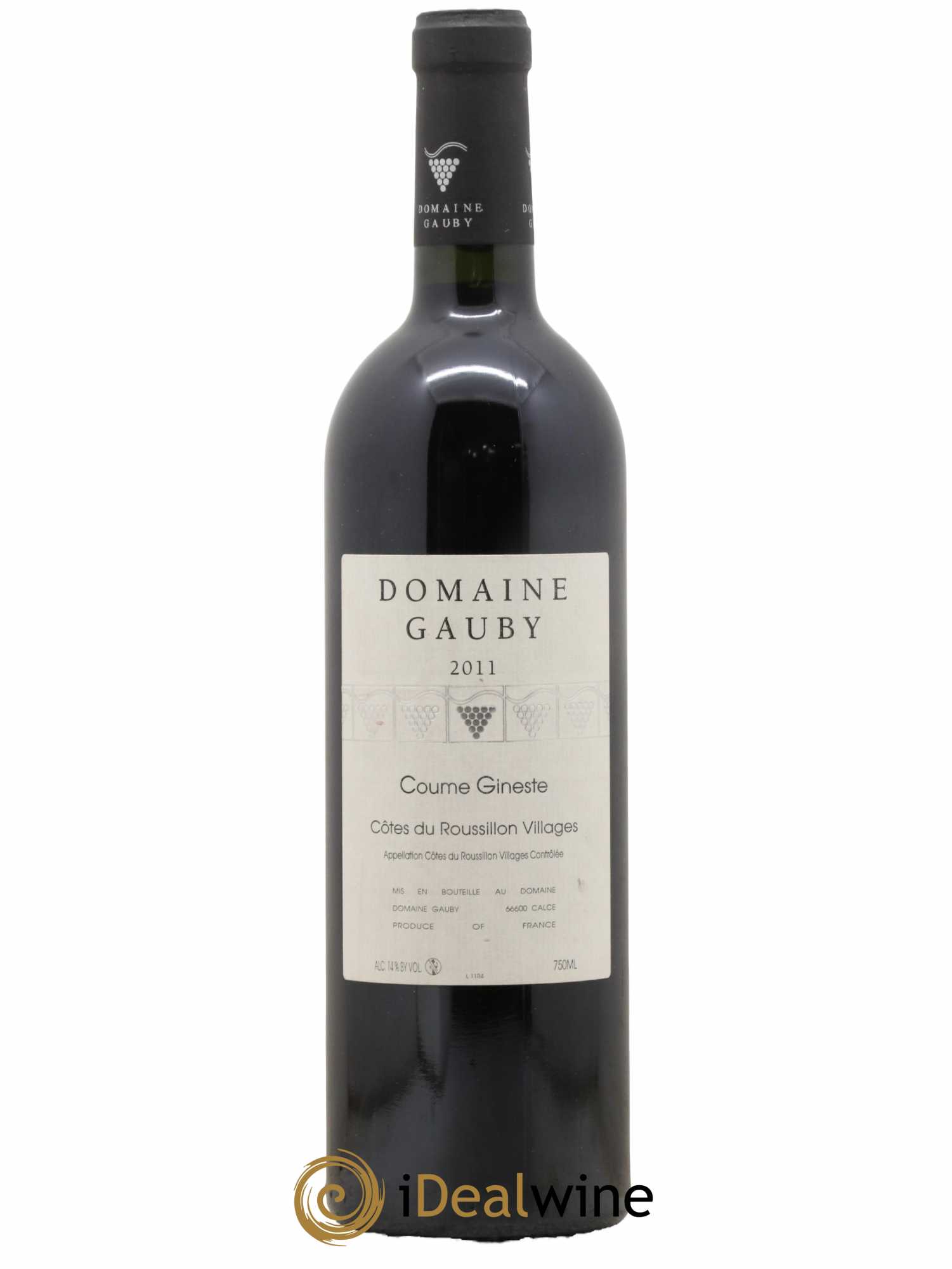 Côtes du Roussillon Villages Coume Gineste Gauby (Domaine) 2011 - Lot de 1 bouteille - 0