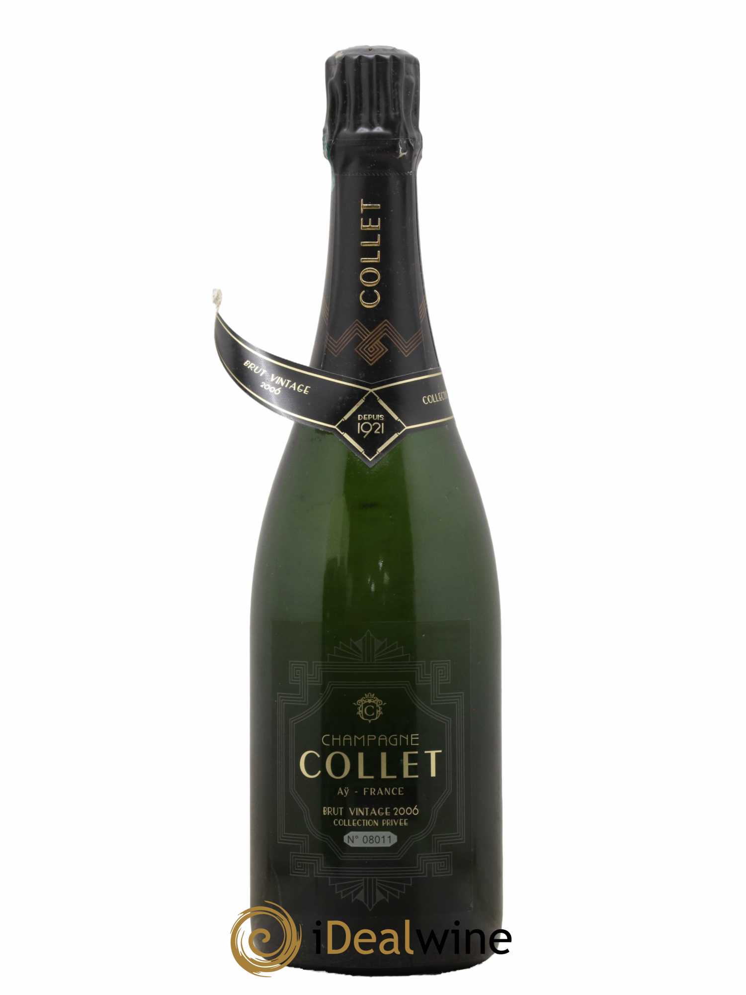 Champagne Collet Brut Vintage 2006 - Lot de 1 bouteille - 1