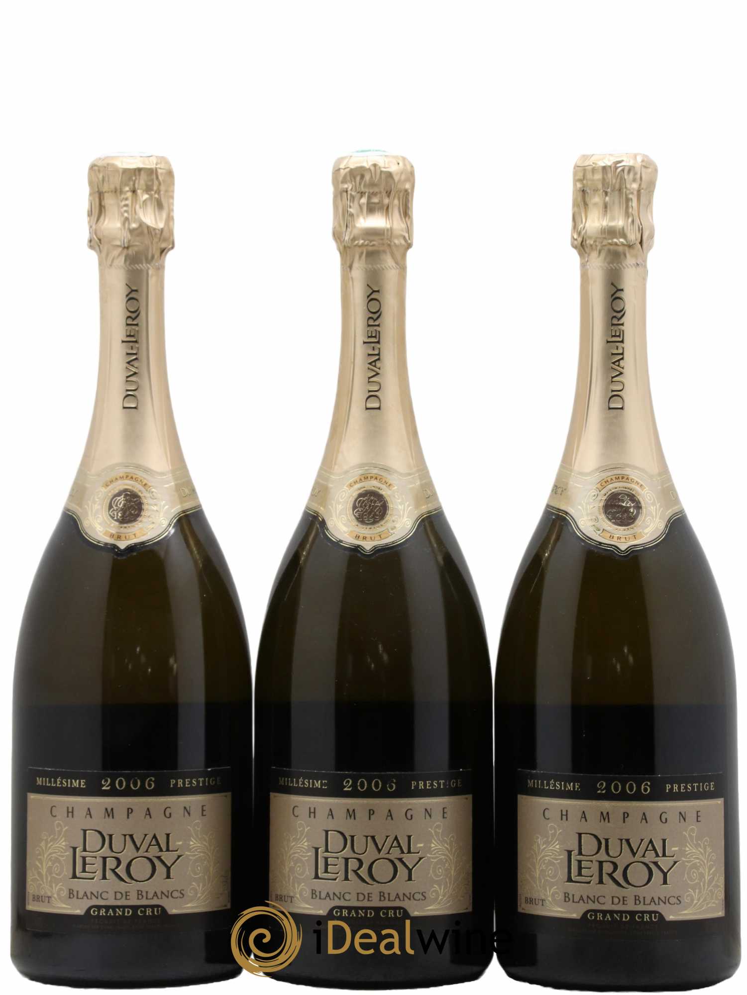Brut Millésimé Duval-Leroy 2006 - Lot de 3 bouteilles - 1