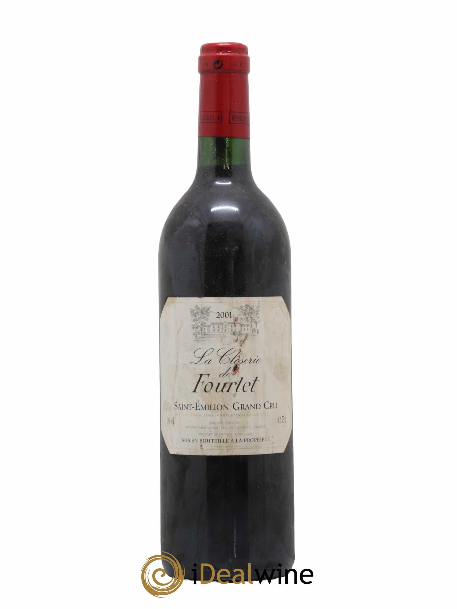 La Closerie de Fourtet 2001 - Lot de 1 bouteille - 0