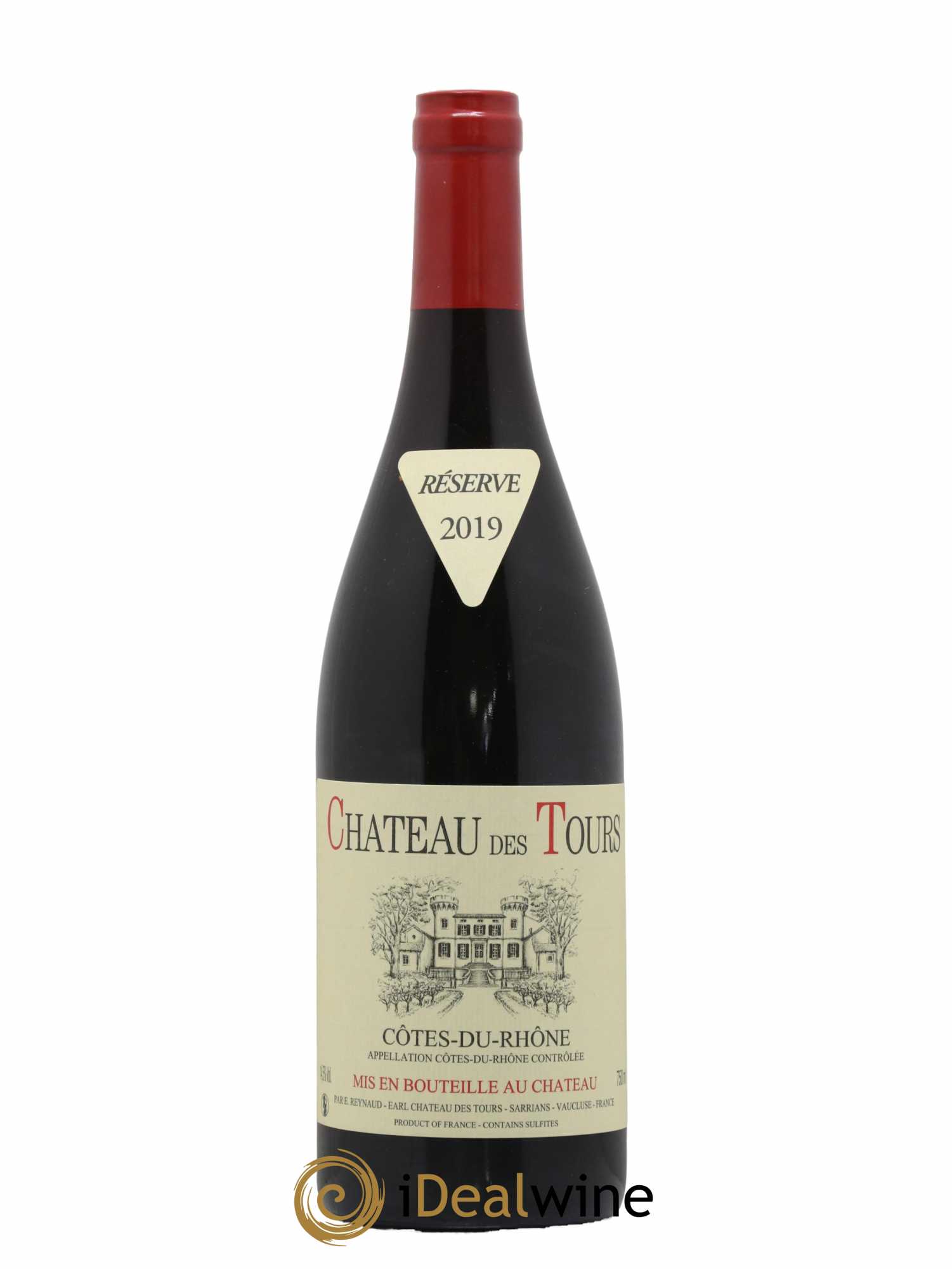 Côtes-du-Rhône Château des Tours Emmanuel Reynaud 2019 - Lot de 1 bouteille - 0