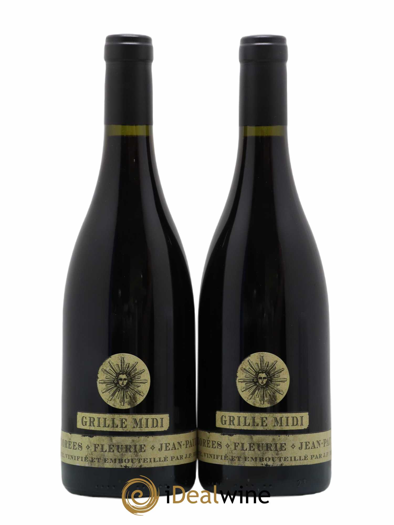 Fleurie Grille-Midi Terres dorées - J-P. Brun (Domaine des) 2020 - Lot de 2 bouteilles - 0