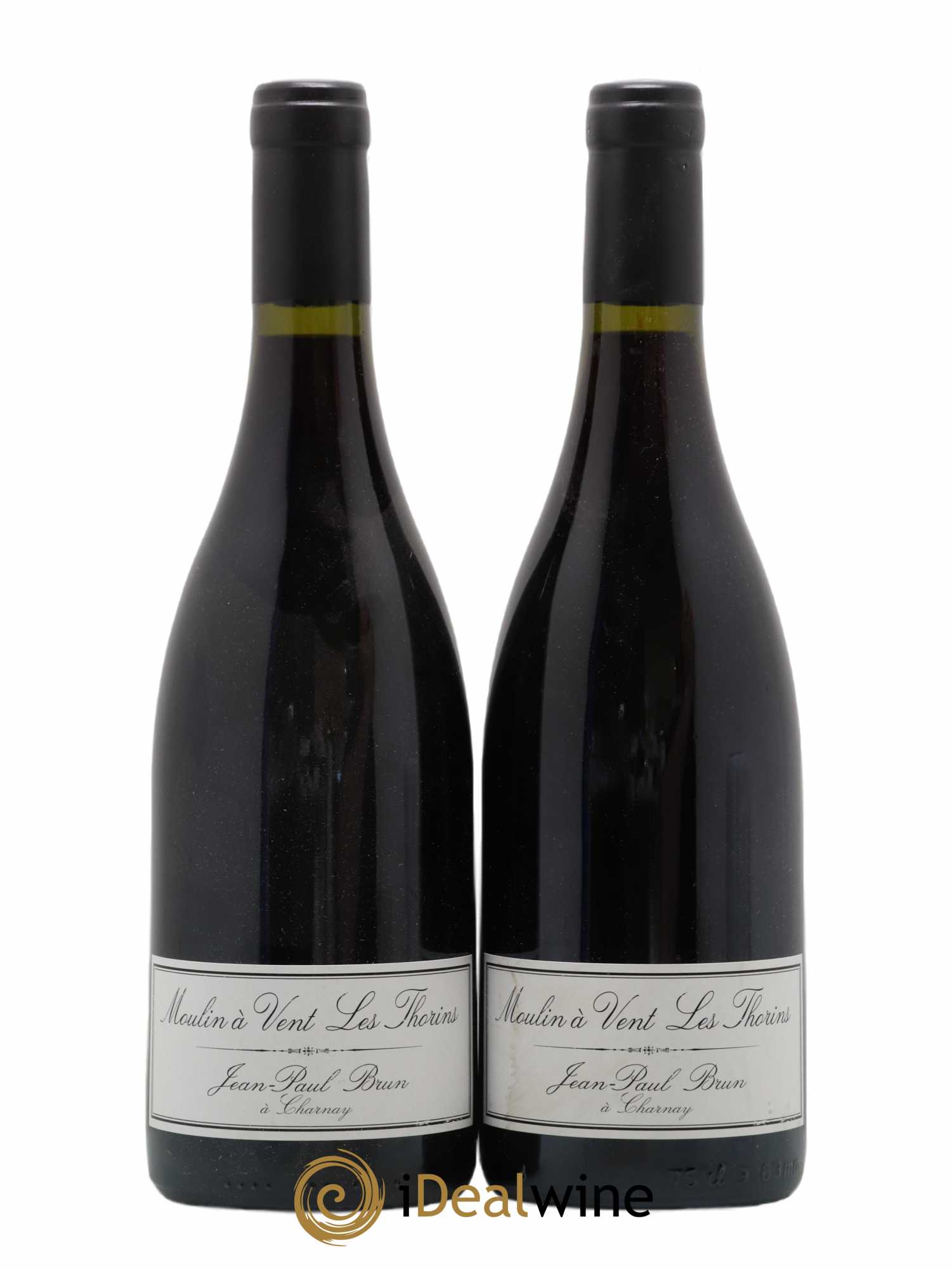 Moulin-à-Vent Les Thorins Terres dorées - J-P. Brun (Domaine des) 2019 - Lot de 2 bouteilles - 0