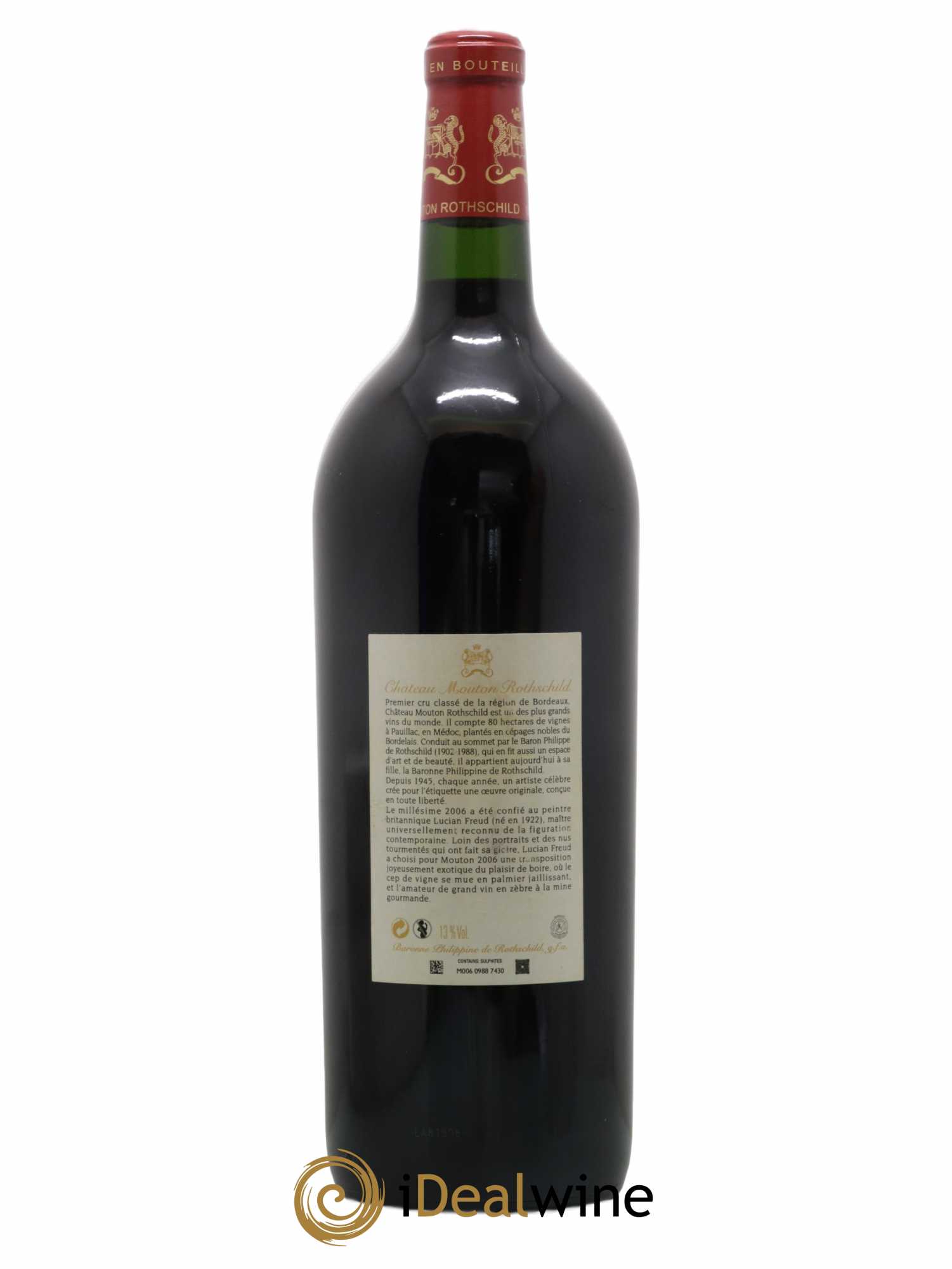 Château Mouton Rothschild 1er Grand Cru Classé 2006 - Lot de 1 magnum - 1