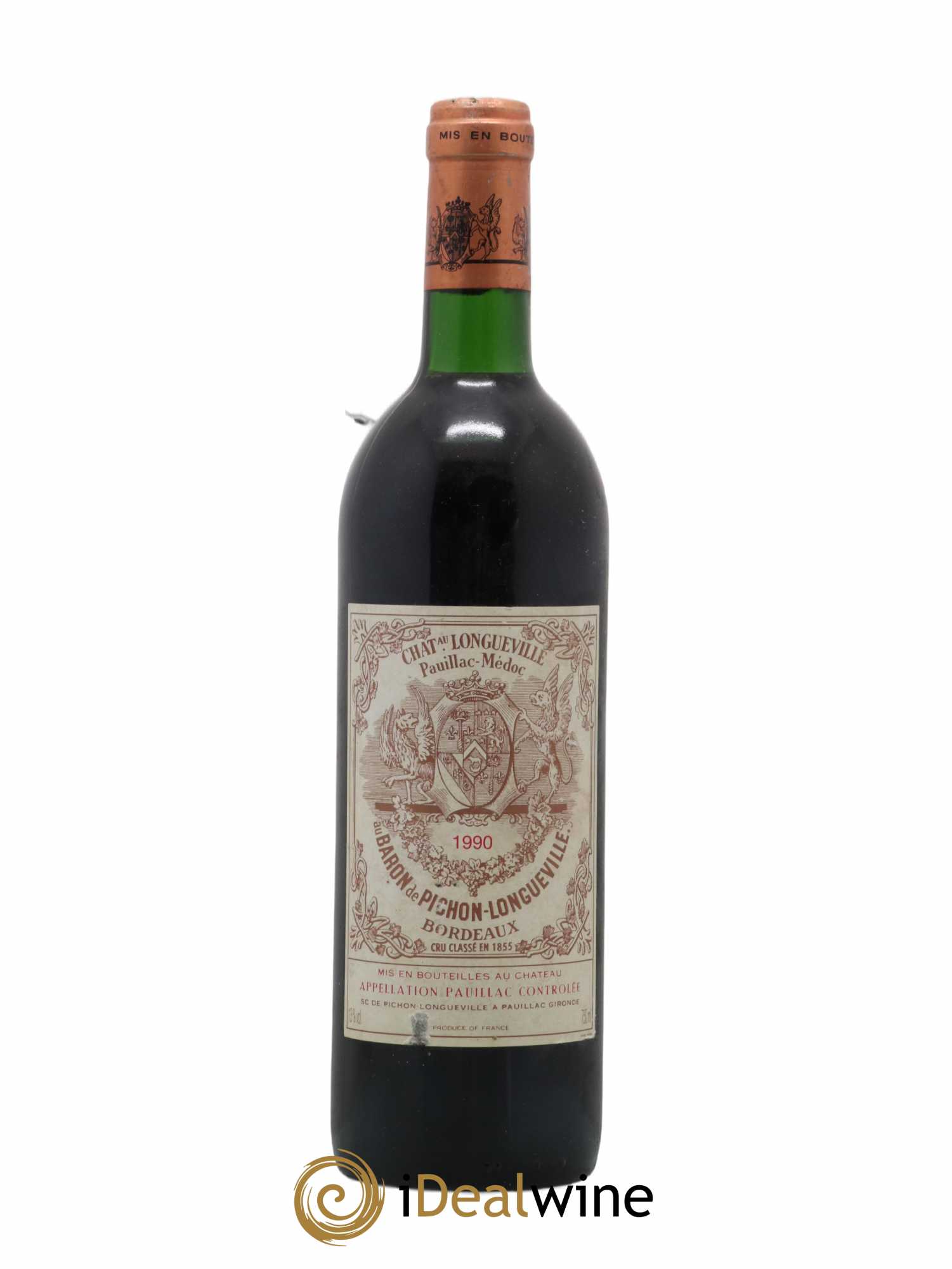 Pichon Longueville Baron 2ème Grand Cru Classé 1990 - Posten von 1 Flasche - 0