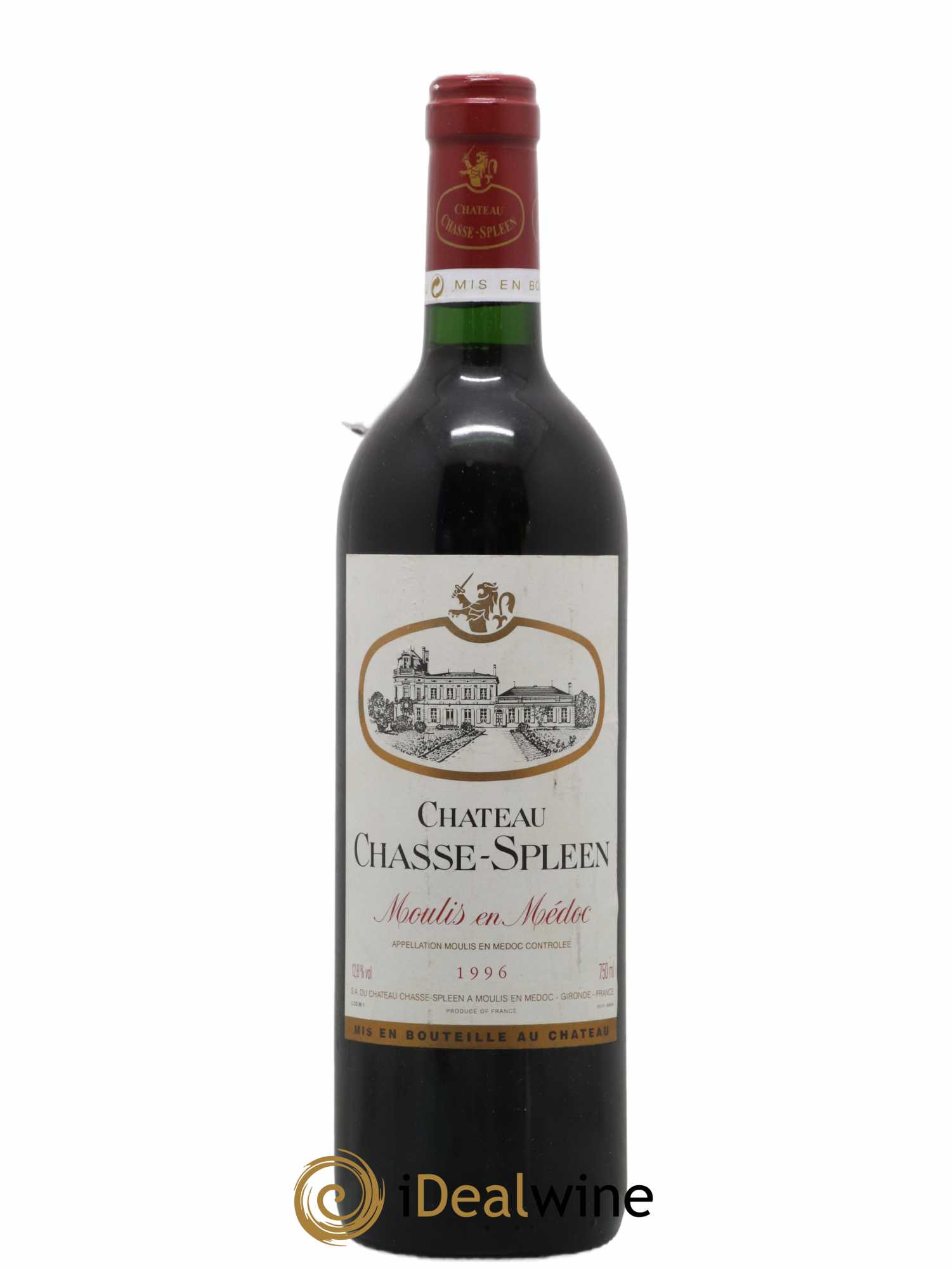 Château Chasse Spleen 1996 - Lot de 1 bouteille - 0