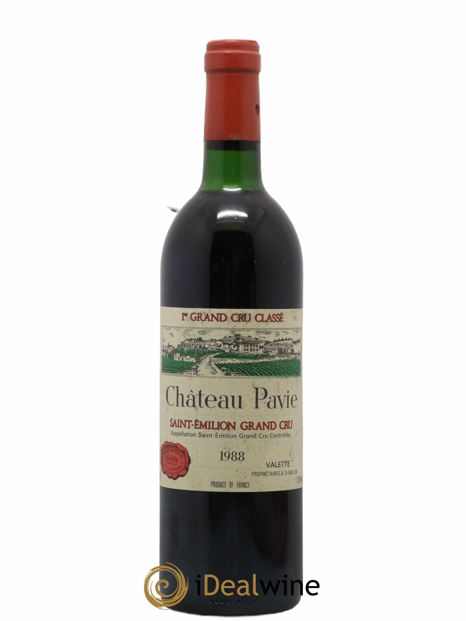 Château Pavie 1er Grand Cru Classé A 1988 - Lot de 1 bouteille - 0
