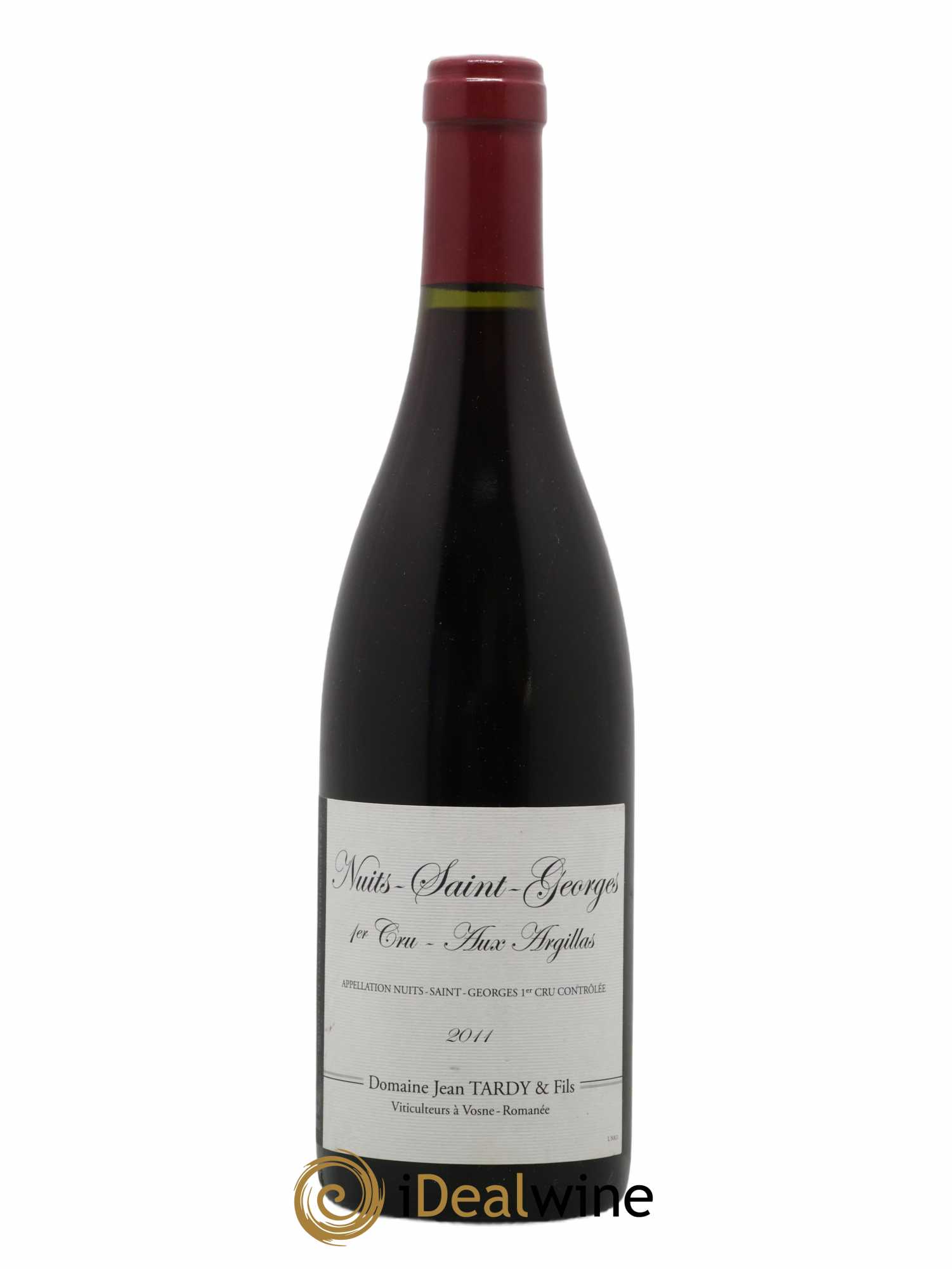 Nuits-Saint-Georges 1er Cru Aux Argillas Domaine Jean Tardy 2011 - Lot de 1 bouteille - 0
