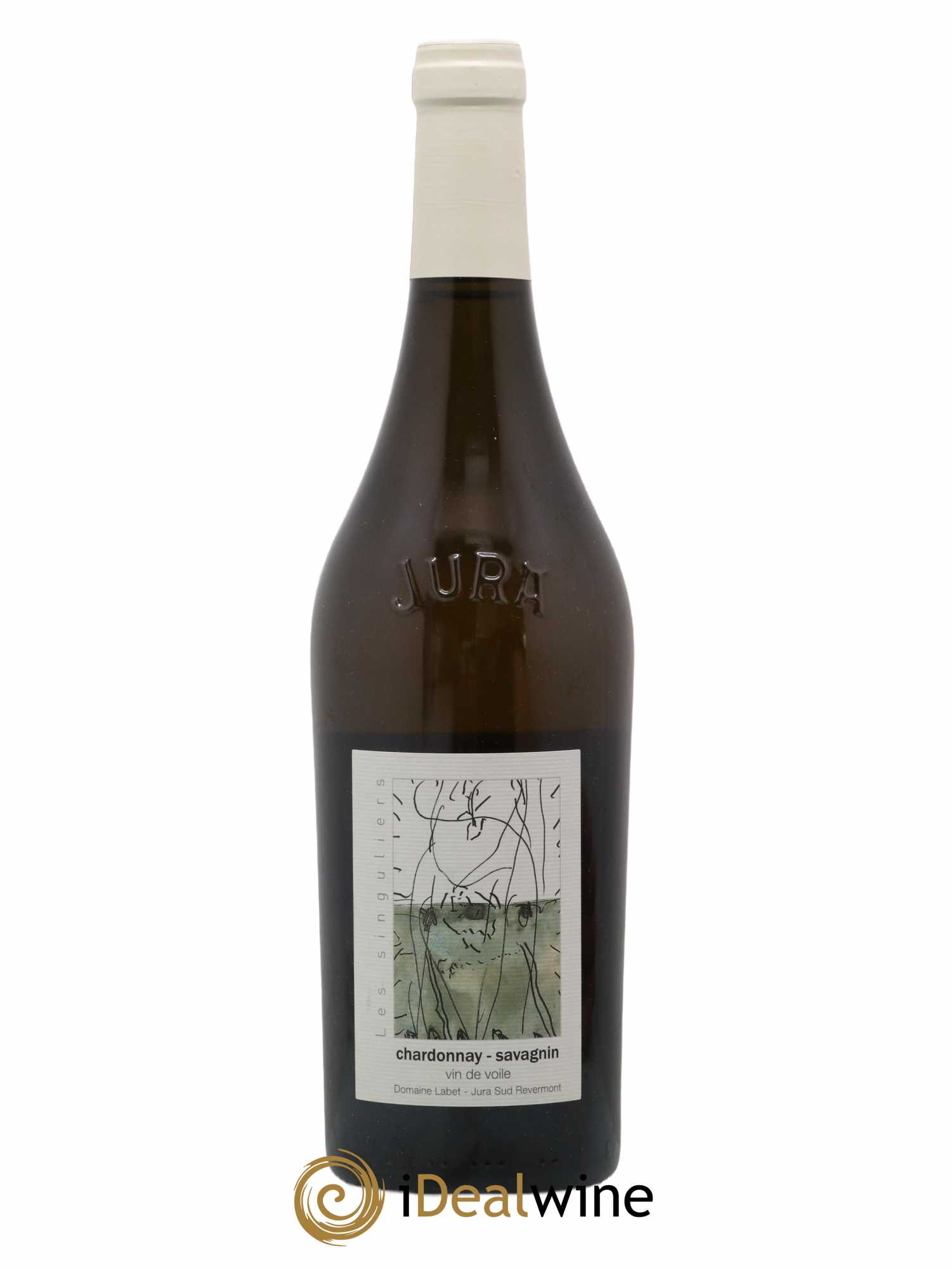 Côtes du Jura Vin de Voile Chardonnay-Savagnin cuvée de garde Romain - Julien - Charline Labet 2016 - Lot de 1 bouteille - 0