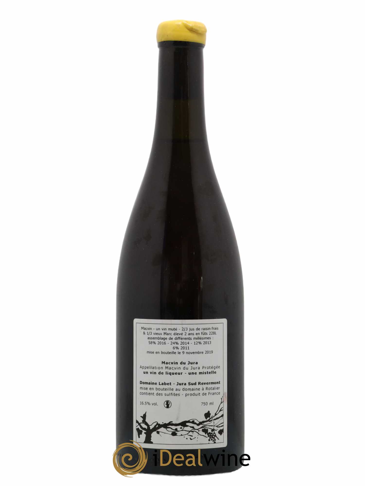Macvin du Jura Romain - Julien  - Charline Labet - Lot de 1 bouteille - 1