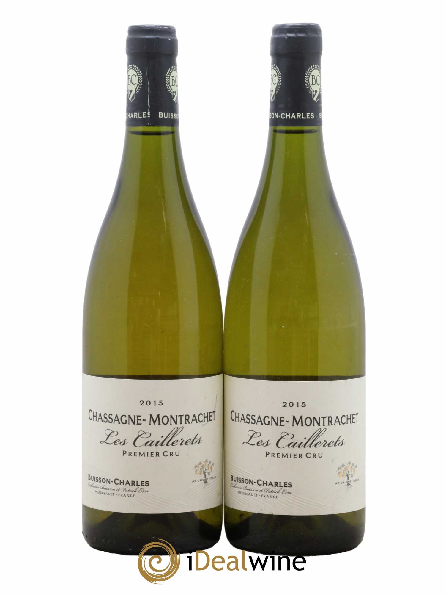Chassagne-Montrachet 1er Cru Les Caillerets Buisson Charles 2015 - Lot de 2 bouteilles - 0