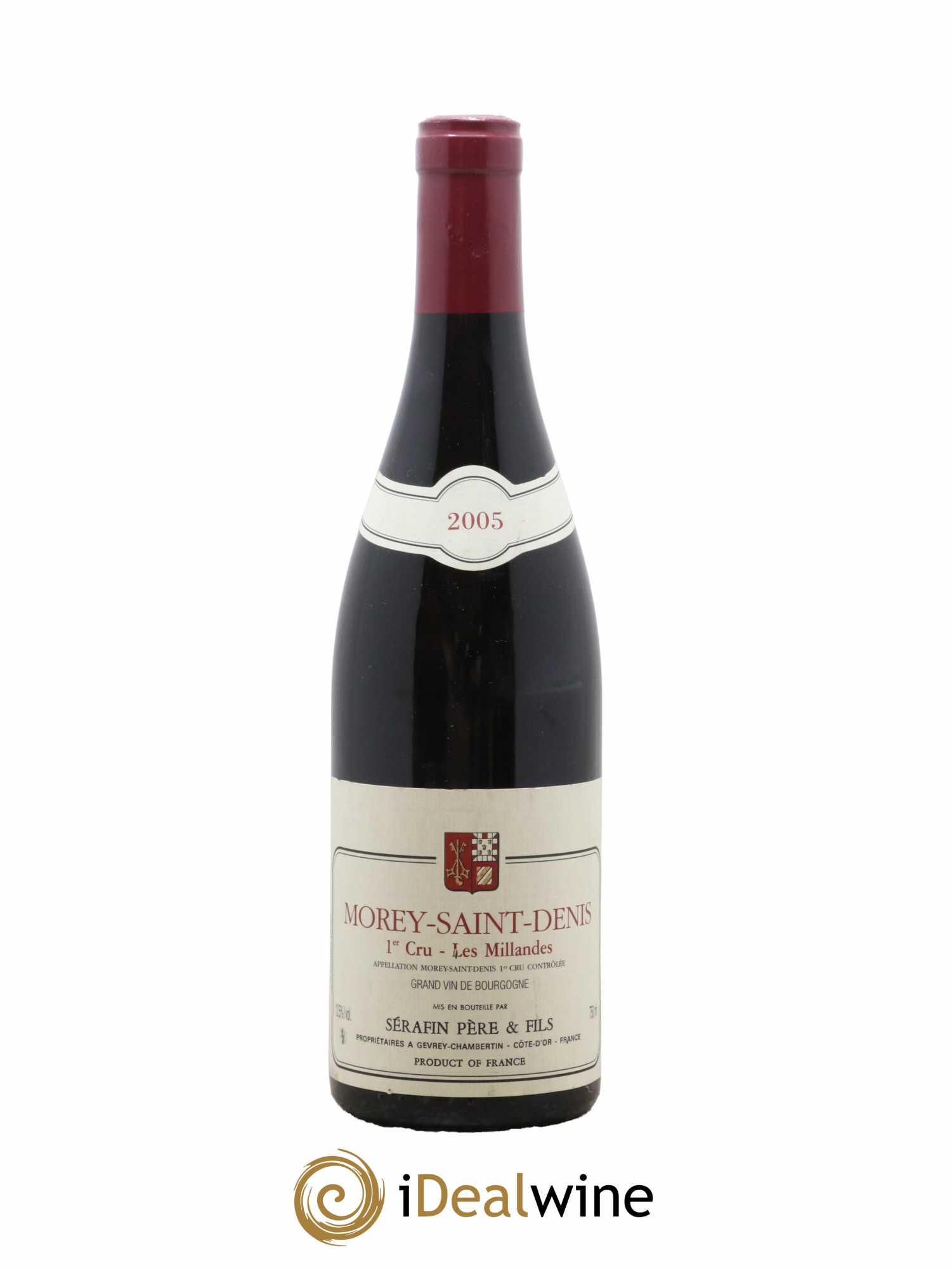 Morey-Saint-Denis 1er Cru Les Millandes Christian Sérafin Père et Fils 2005 - Lot de 1 bouteille - 0