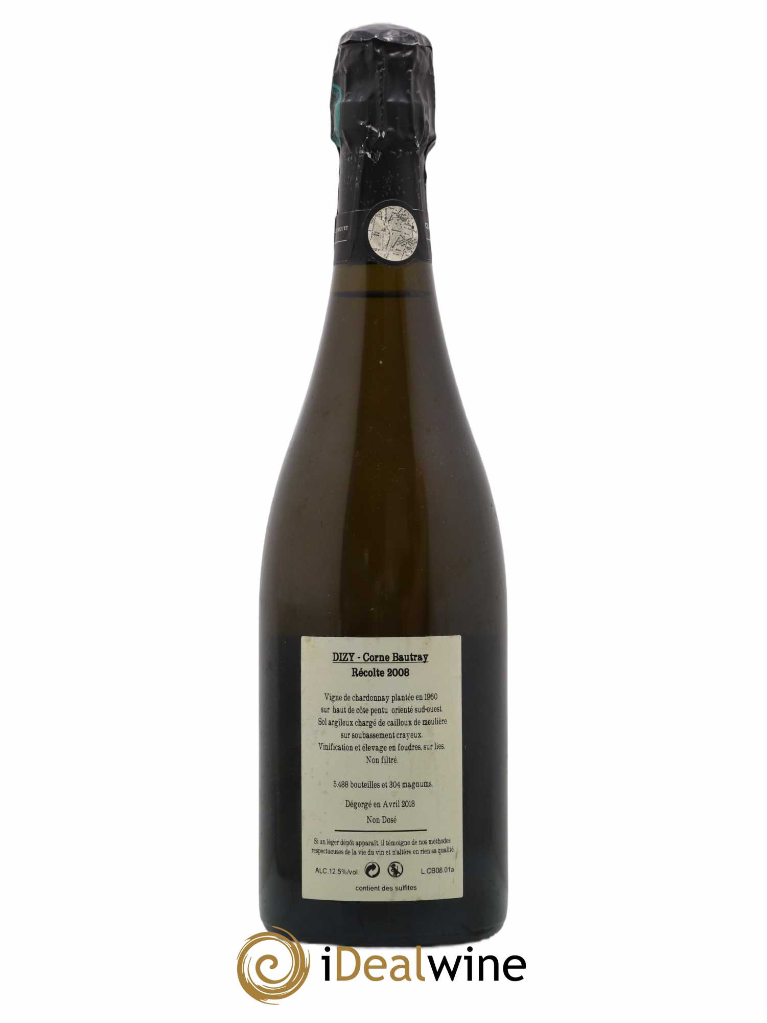 Dizy Corne Bautray Extra-Brut Jacquesson 2008 - Lot of 1 bottle - 1