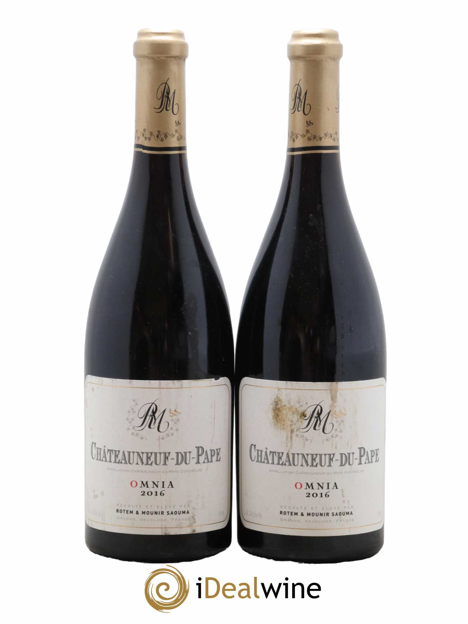 Châteauneuf-du-Pape Omnia Rotem et Mounir Saouma 2016 - Lot de 2 bouteilles - 0