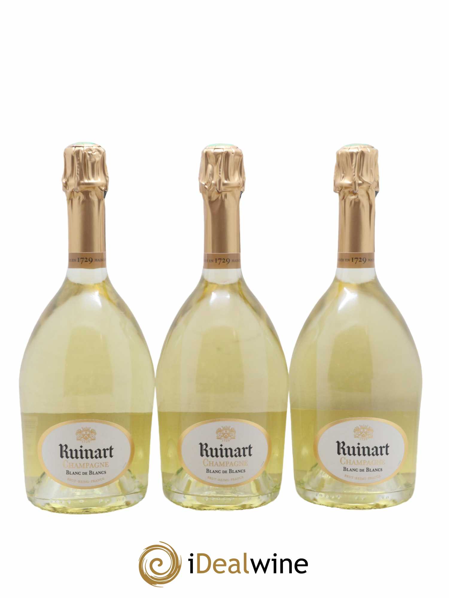 Blanc de Blancs Brut Ruinart - Lot de 3 bouteilles - 0