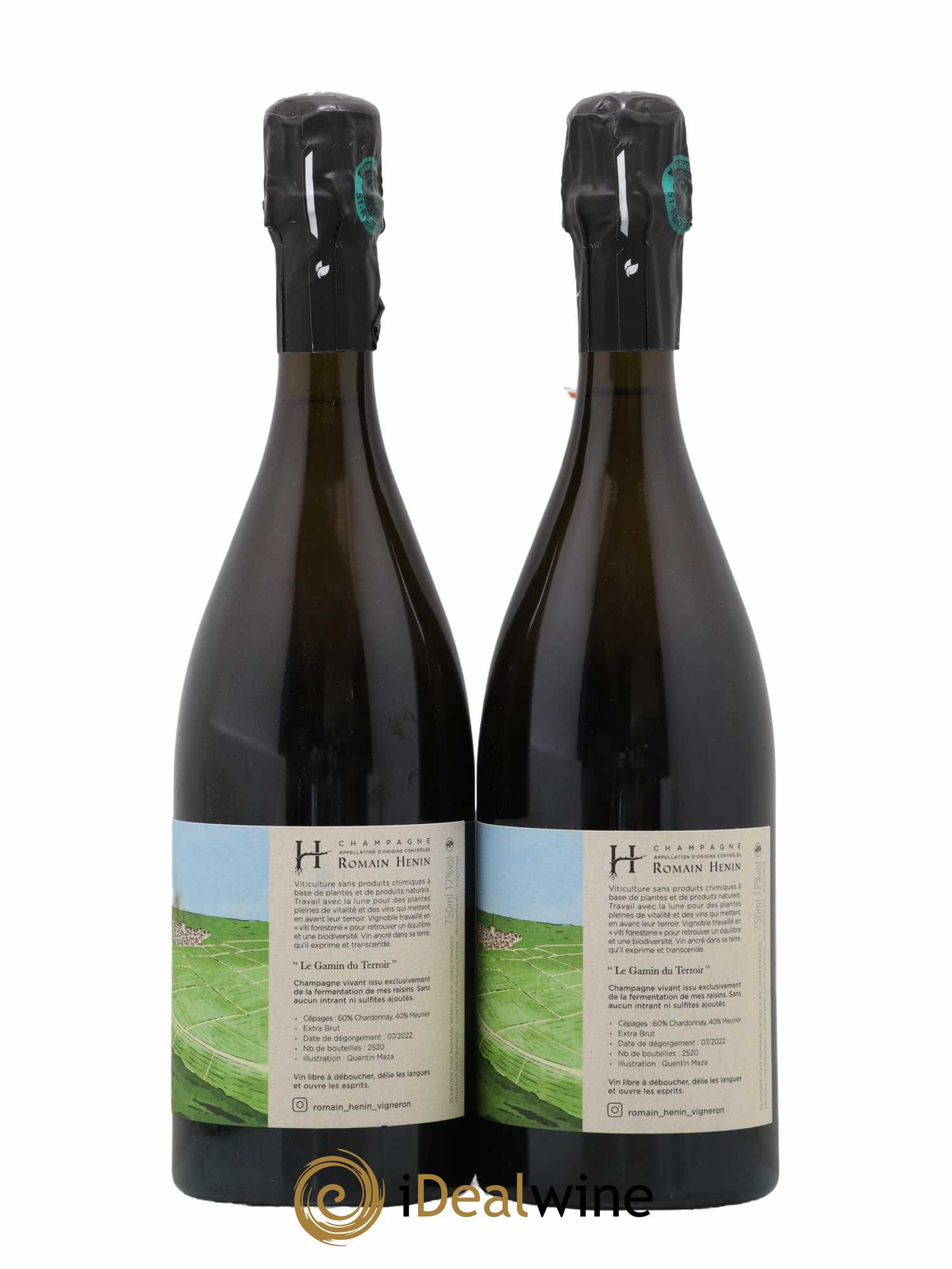 Gamin du Terroir Romain Henin - Lot de 2 bouteilles - 1